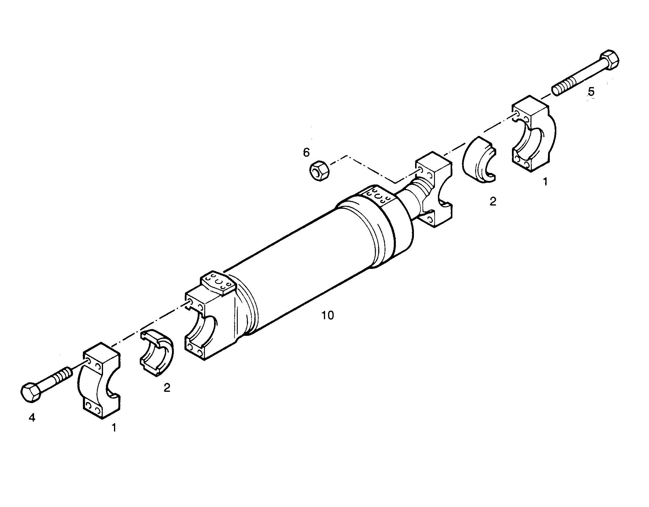 ШЕСТИГРАННАЯ ГАЙКА M20 4601275 LIEBHERR