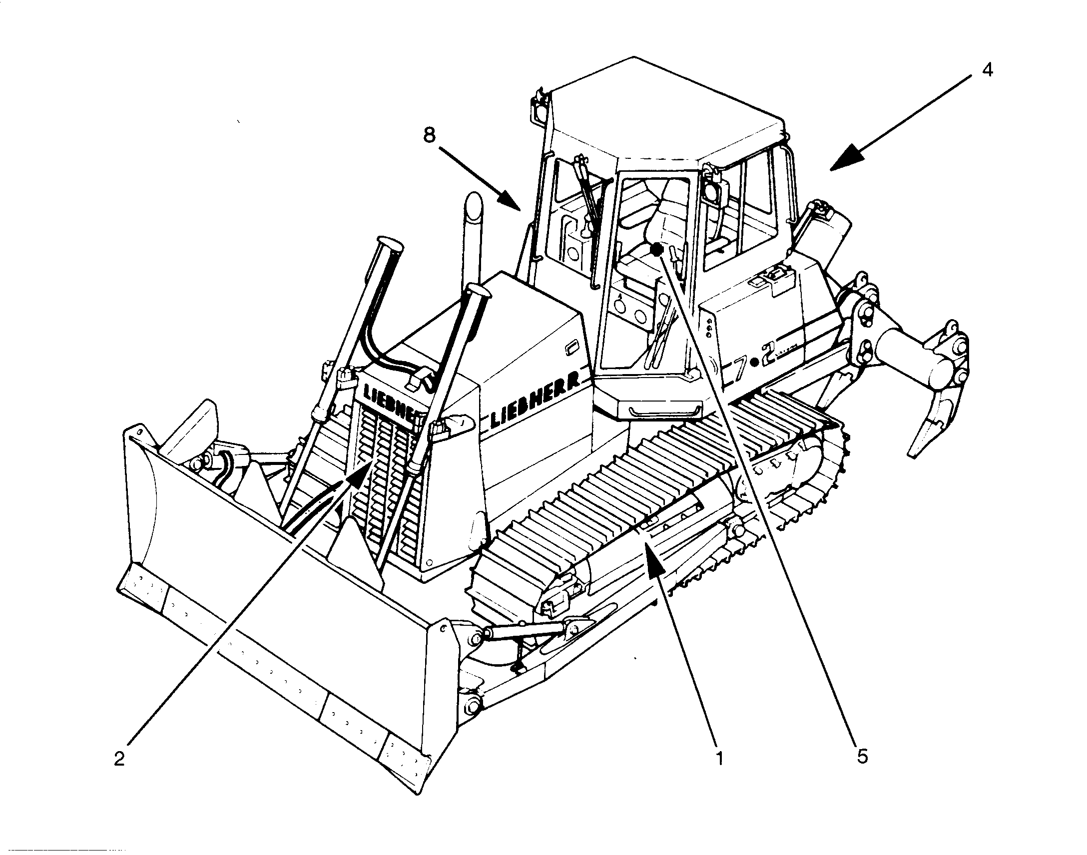 СРЕДНЯЯ НАПРАВЛЯЮЩАЯ ГУСЕНИЦЫ 9091563 LIEBHERR