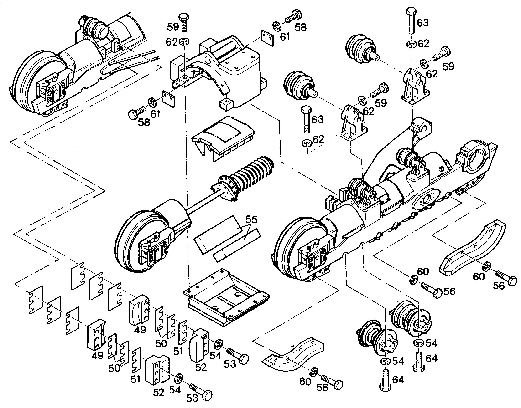 ПОДСТАВКА ОПОРНАЯ 9024725 LIEBHERR
