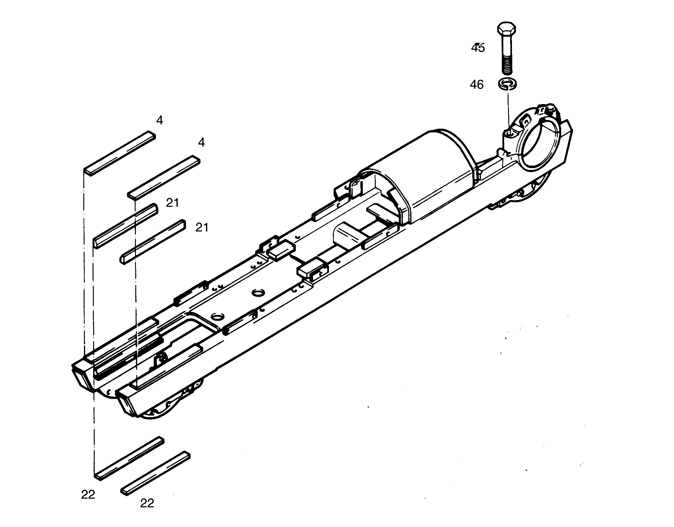 ПЛАНКА ИЗНАШИВАЮЩАЯСЯ 9029135 LIEBHERR