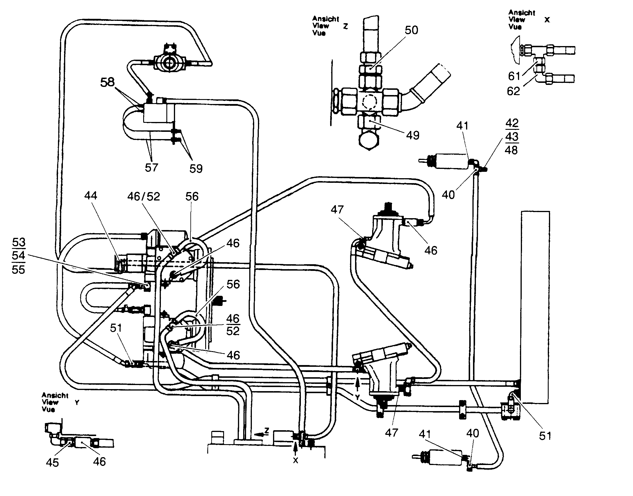 ШЛАНГ СИСТЕМЫ ИЗМЕРЕНИЯ DN2X230 7412112 LIEBHERR