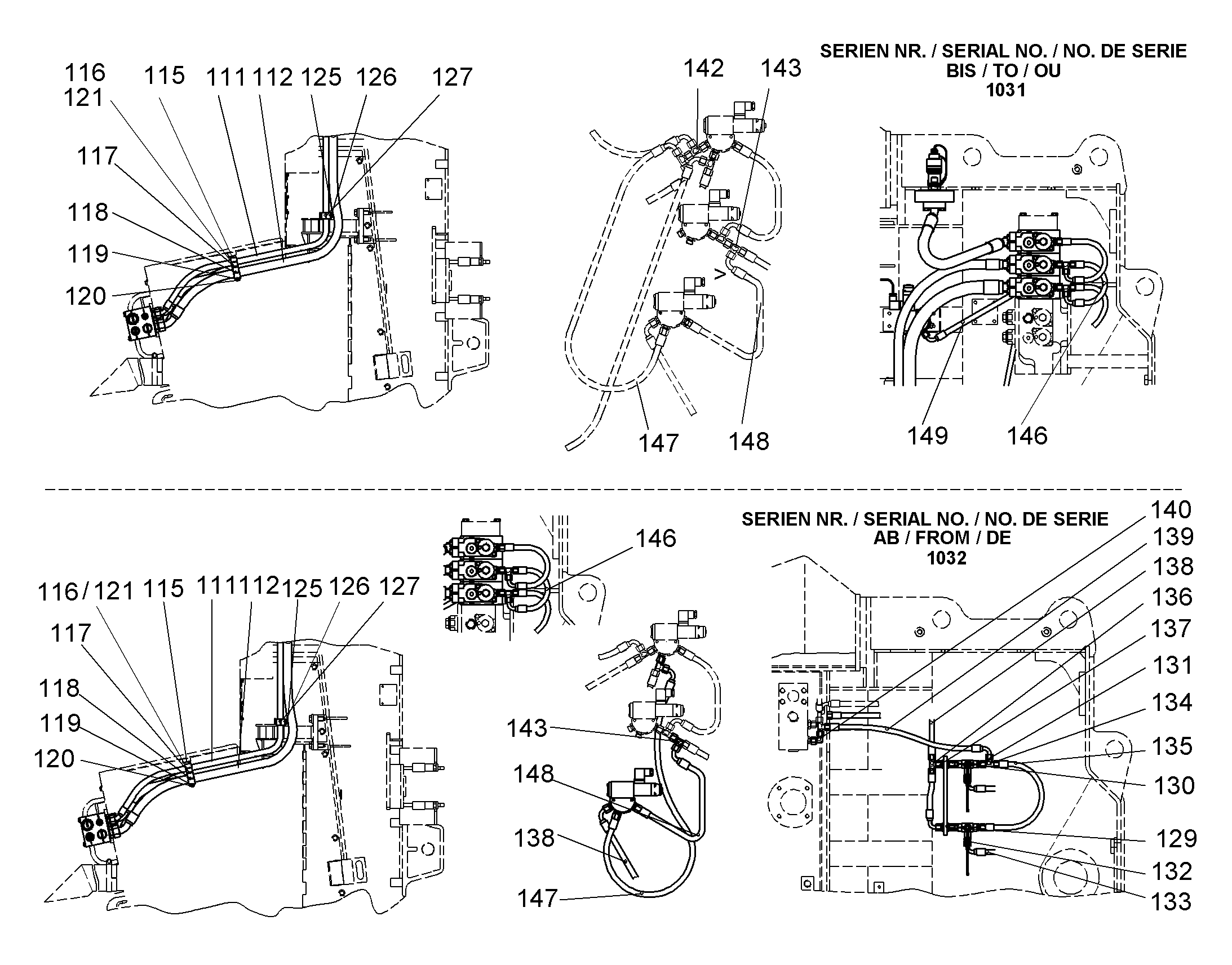ДОРАБОТКА НЕСУЩАЯ РАМА 9799623 LIEBHERR