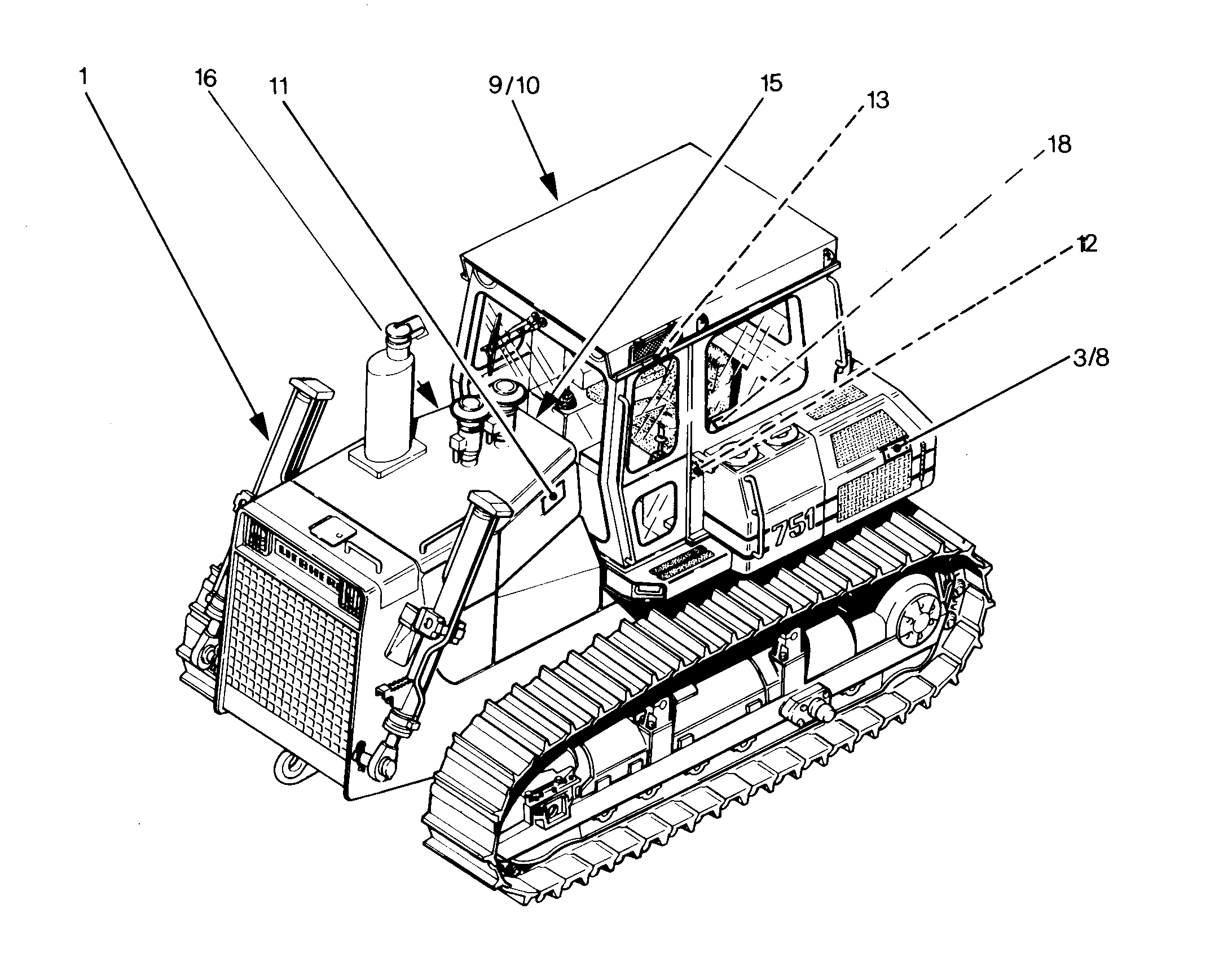 СХЕМА СМАЗКИ ТЕКСТ 9796773 LIEBHERR