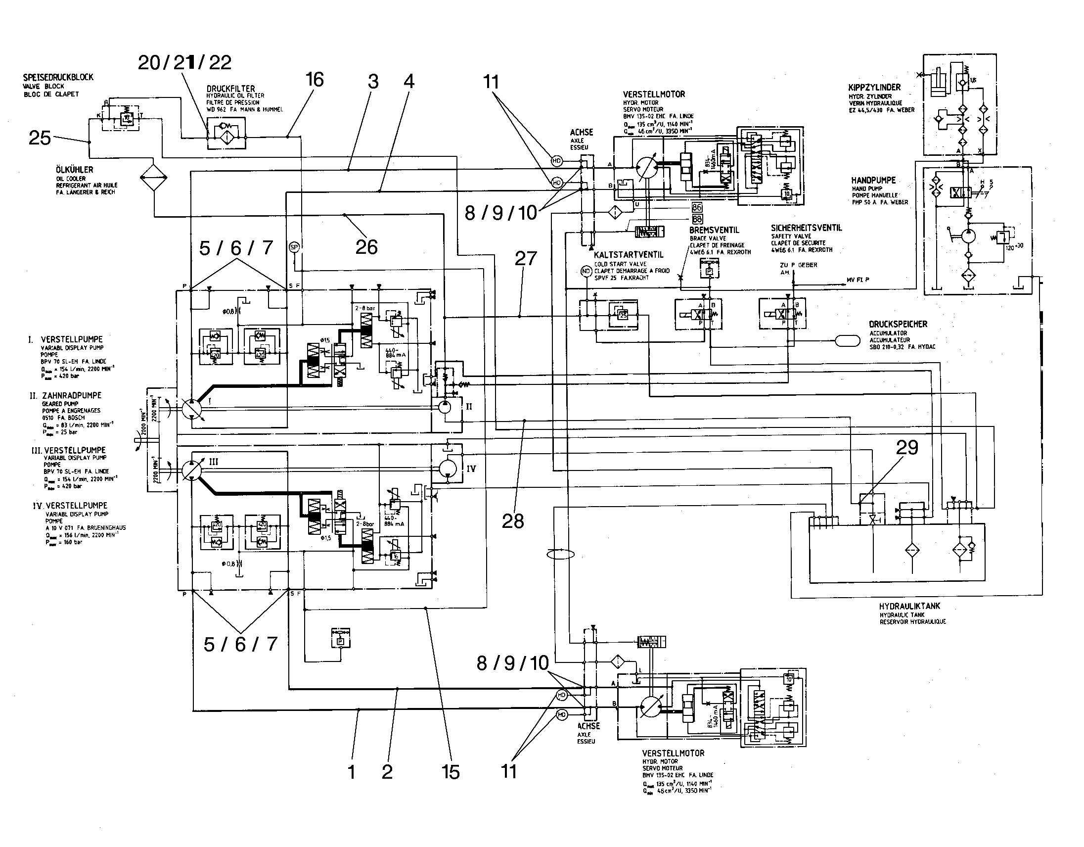 ШЛАНГ 20X2220 7411943 LIEBHERR