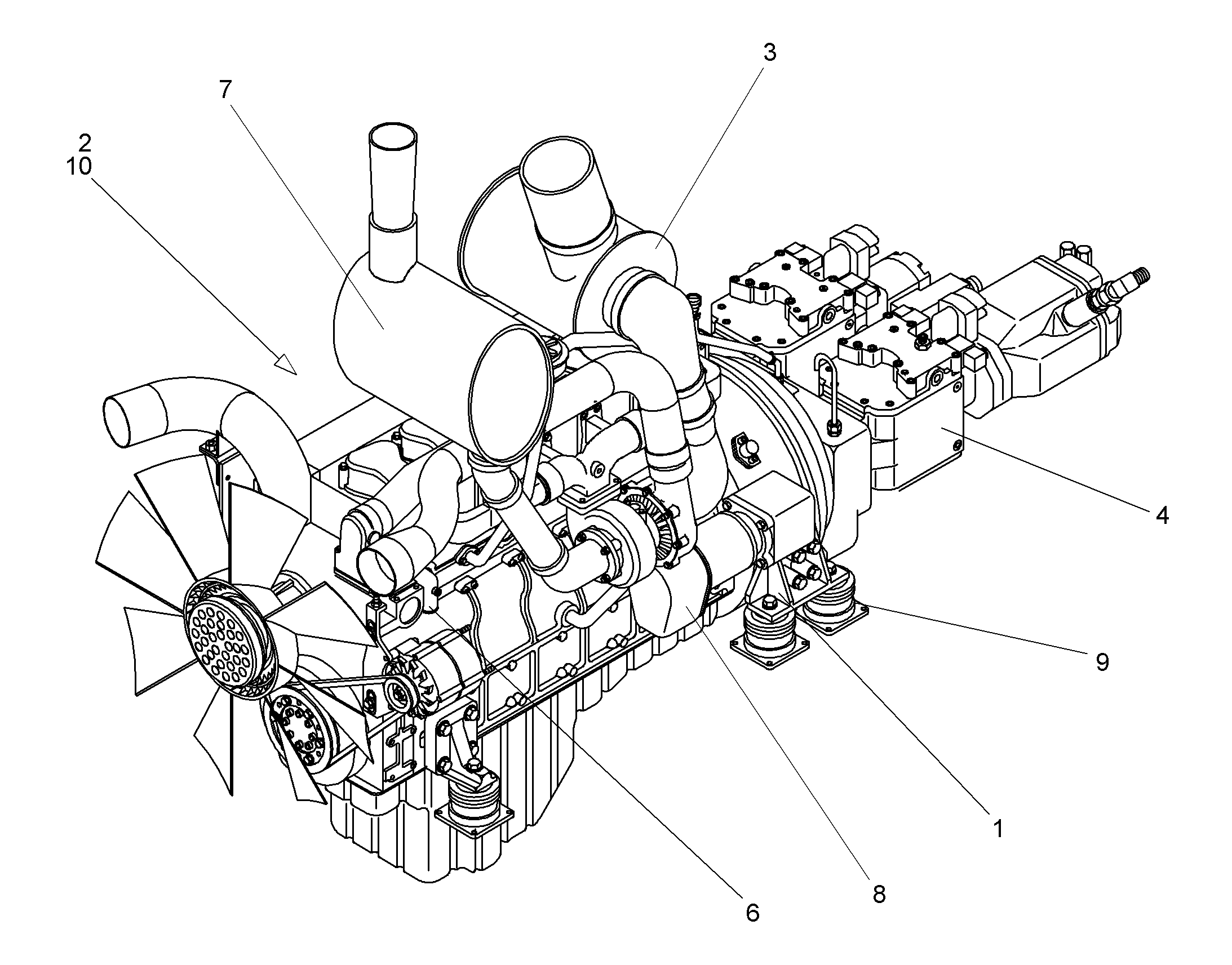 ДЕТАЛИ КРЕПЕЖНЫЕ 9796104 LIEBHERR