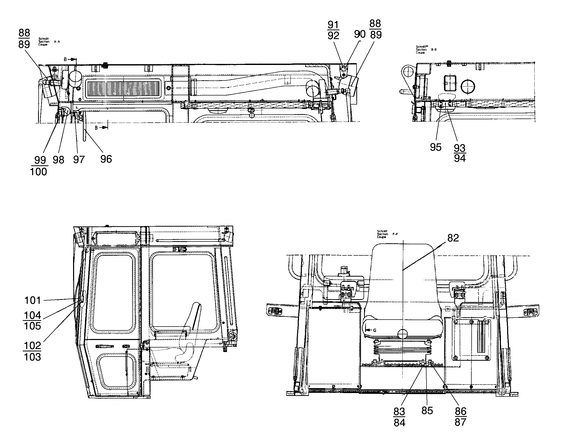 ПЛАНКА 9792490 LIEBHERR