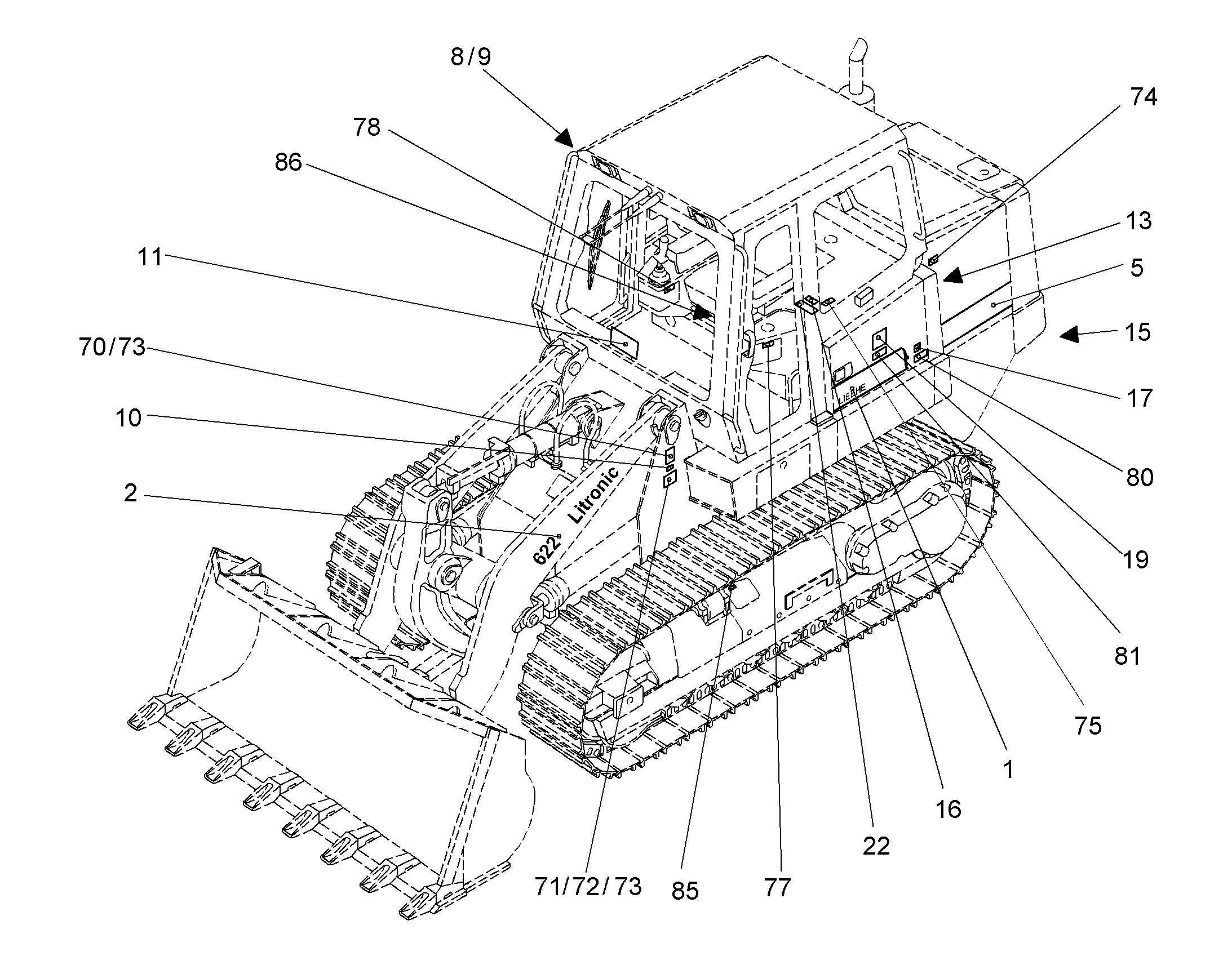 СХЕМА СМАЗКИ 9797189 LIEBHERR