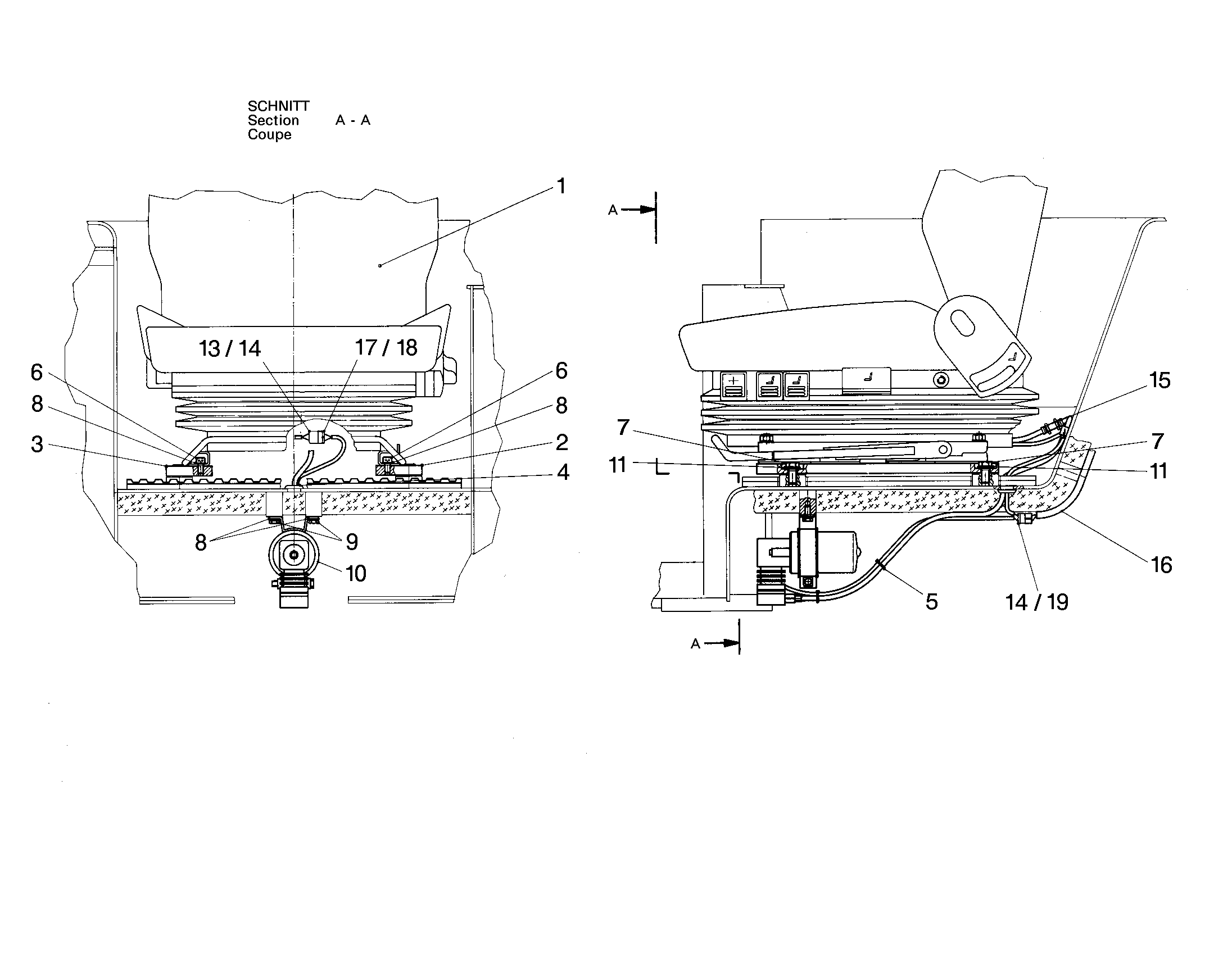 ПЛАНКА 9792849 LIEBHERR