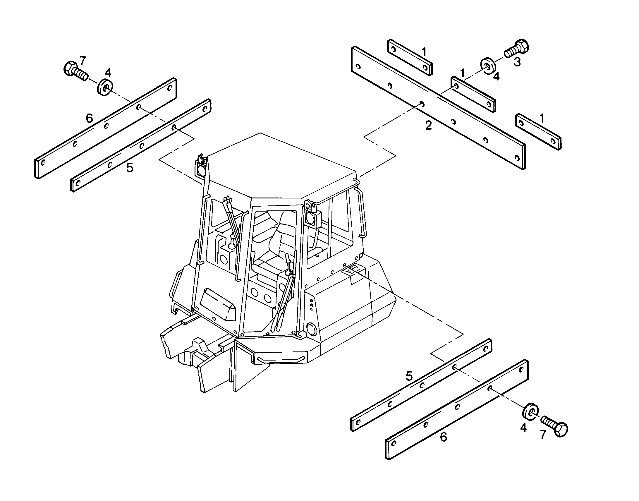 ПЛАНКА 9781552 LIEBHERR