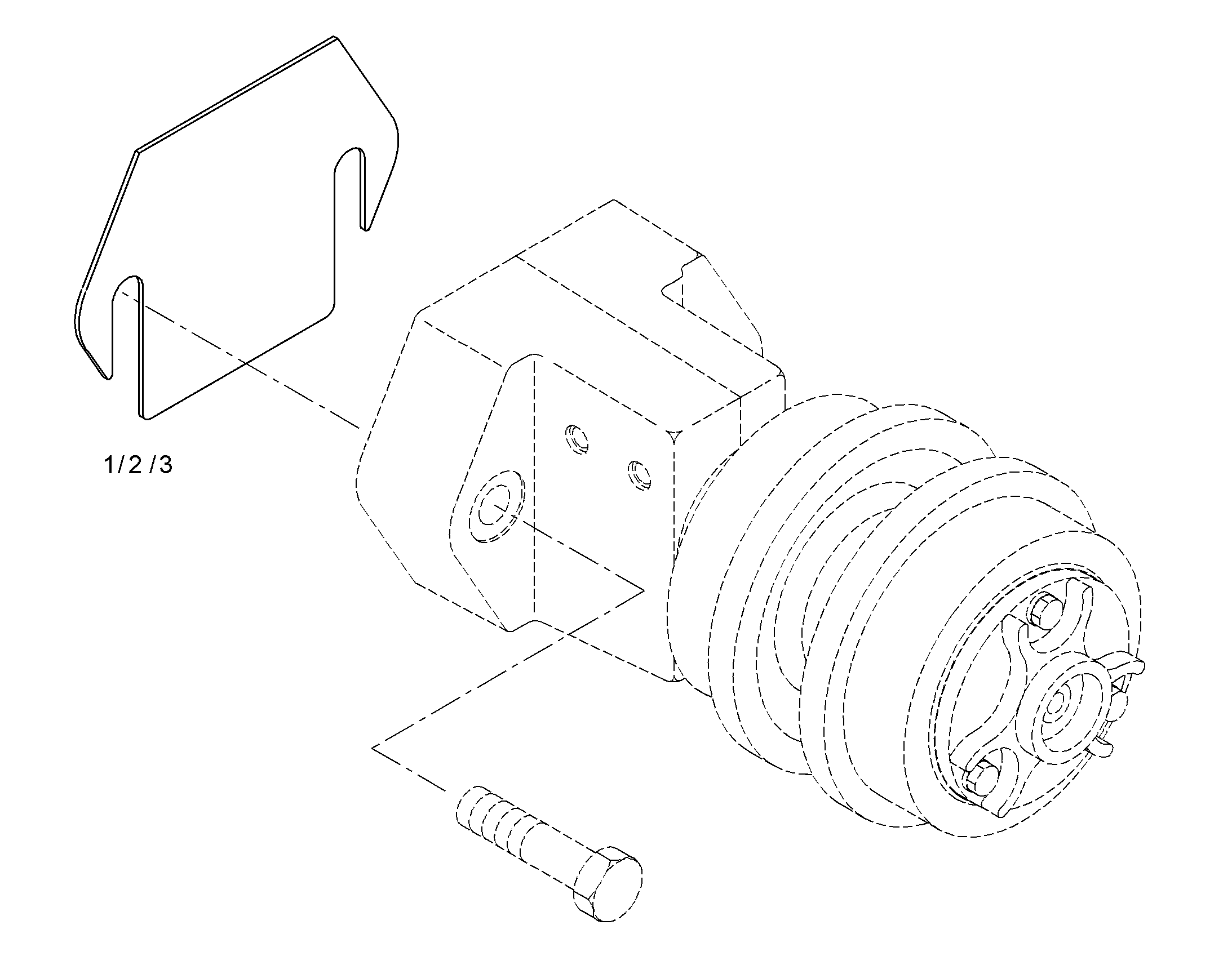 ПЛАСТИНКА РАСПОРНАЯ 4MM 9041072 LIEBHERR
