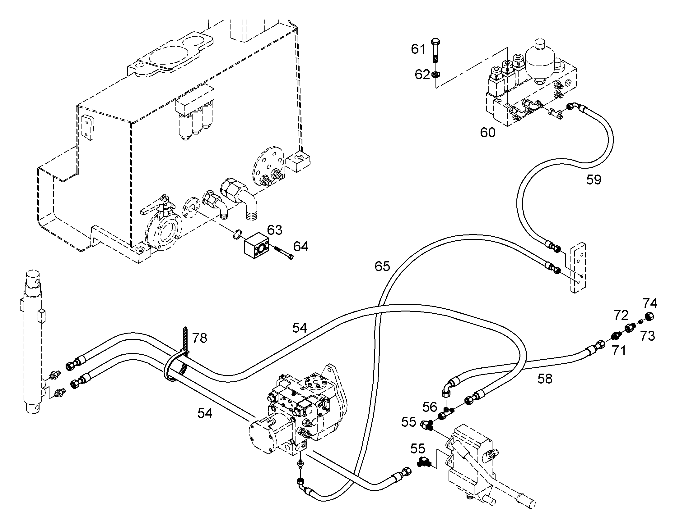 ГИДРОАККУМУЛЯТОР 9784050 LIEBHERR