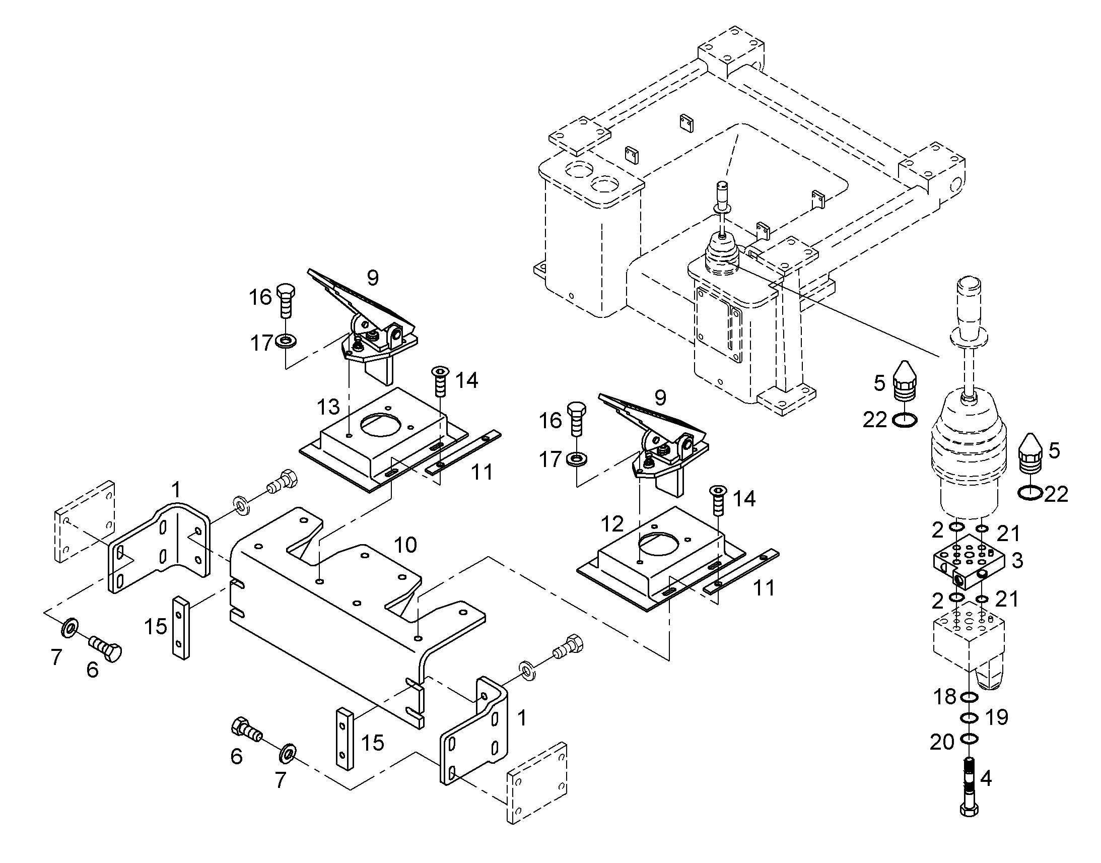 ПЛАНКА РЕЗЬБОВАЯ 9798190 LIEBHERR