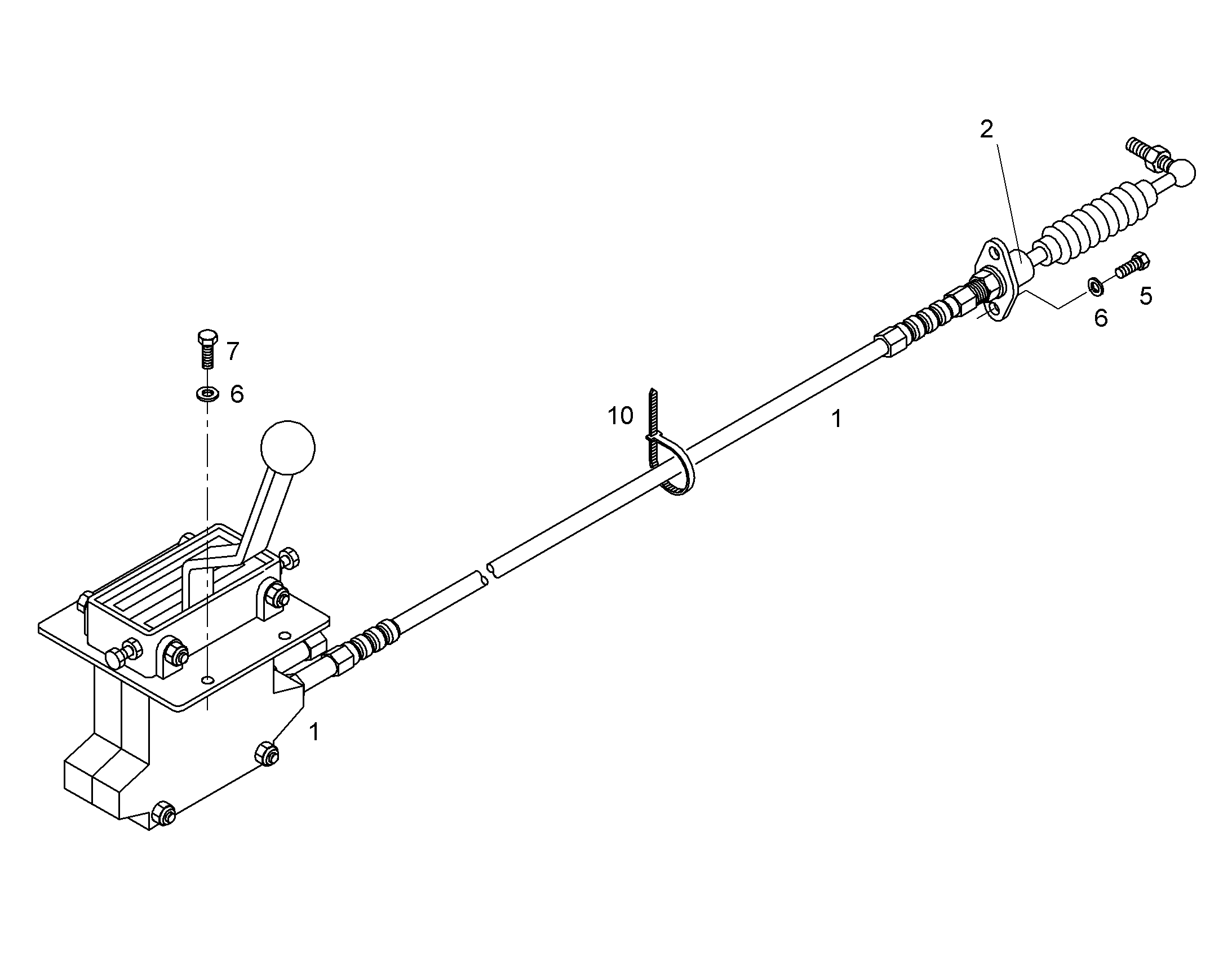 ТЕЛЕФЛЕКСОВАЯ УСТАНОВКА 7412647 LIEBHERR
