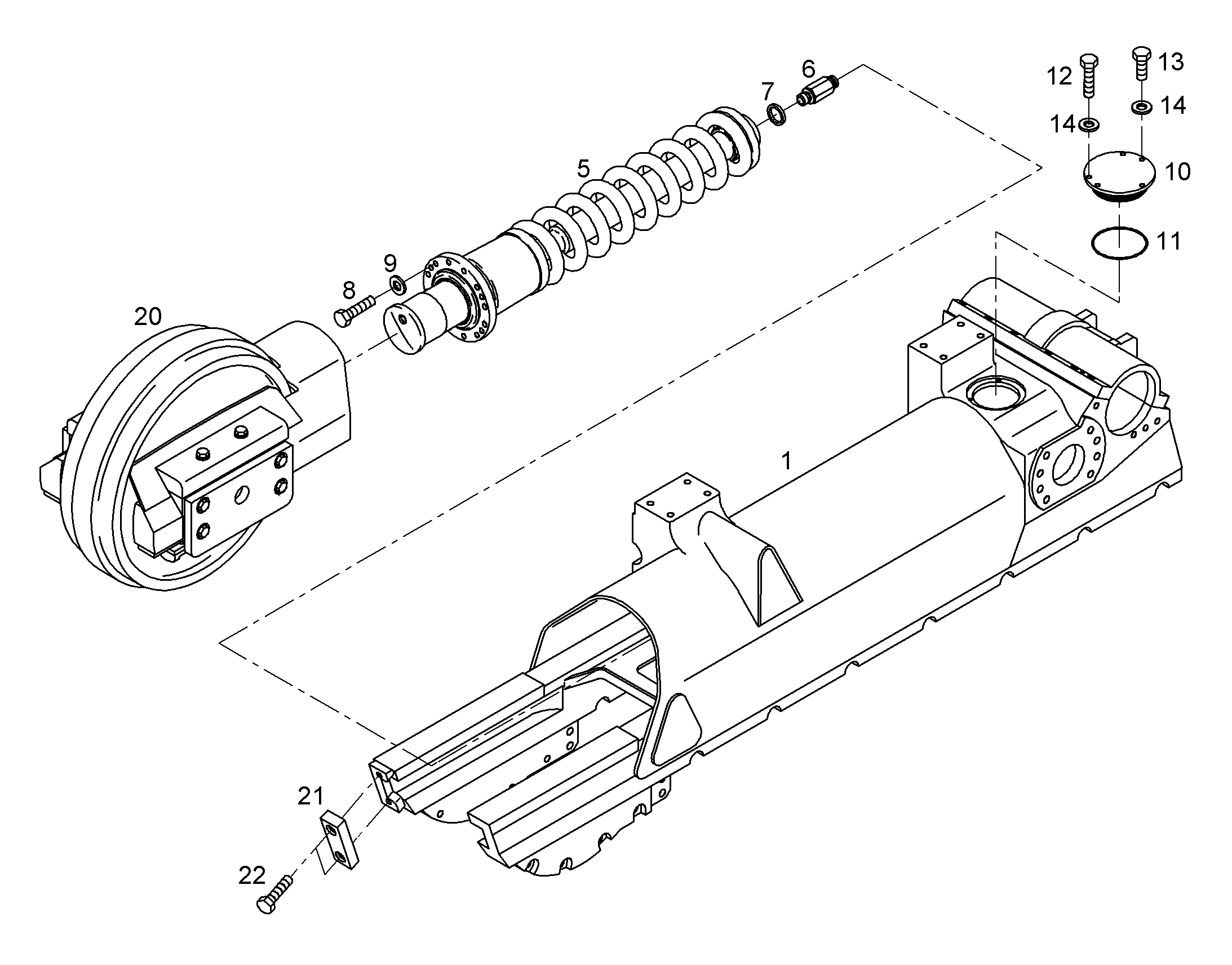 ПЛАНКА 9789905 LIEBHERR