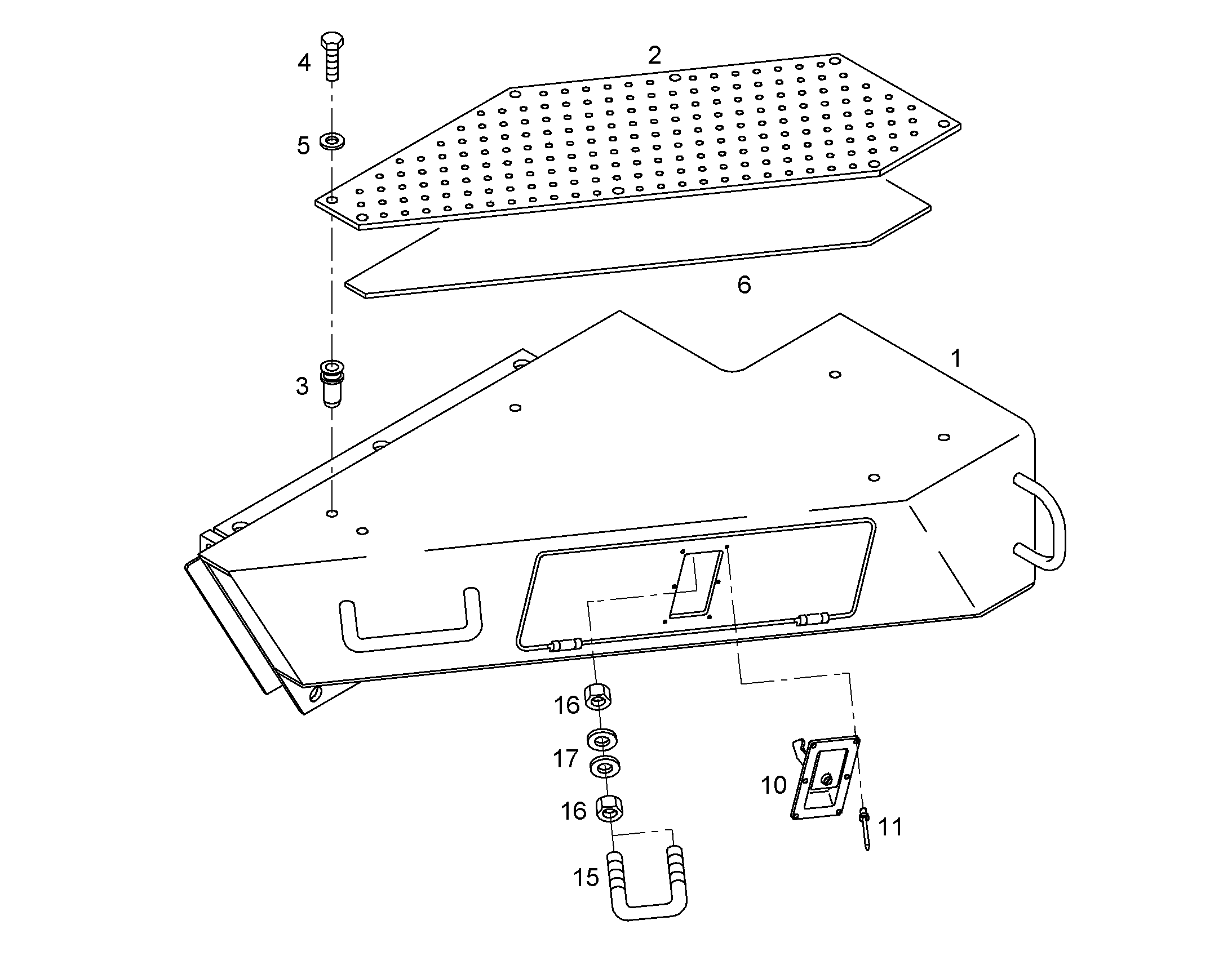 ЗАКЛЕПКА ДЕКОРАТИВНАЯ FLACHRUNDKOPF 4X12 7412672 LIEBHERR