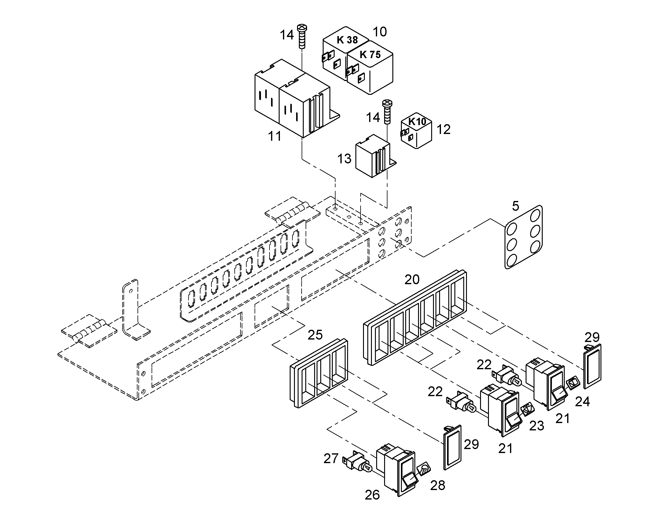 ПЛЕНКА КЛЕЯЩАЯСЯ 65mmX74mm 9794743 LIEBHERR