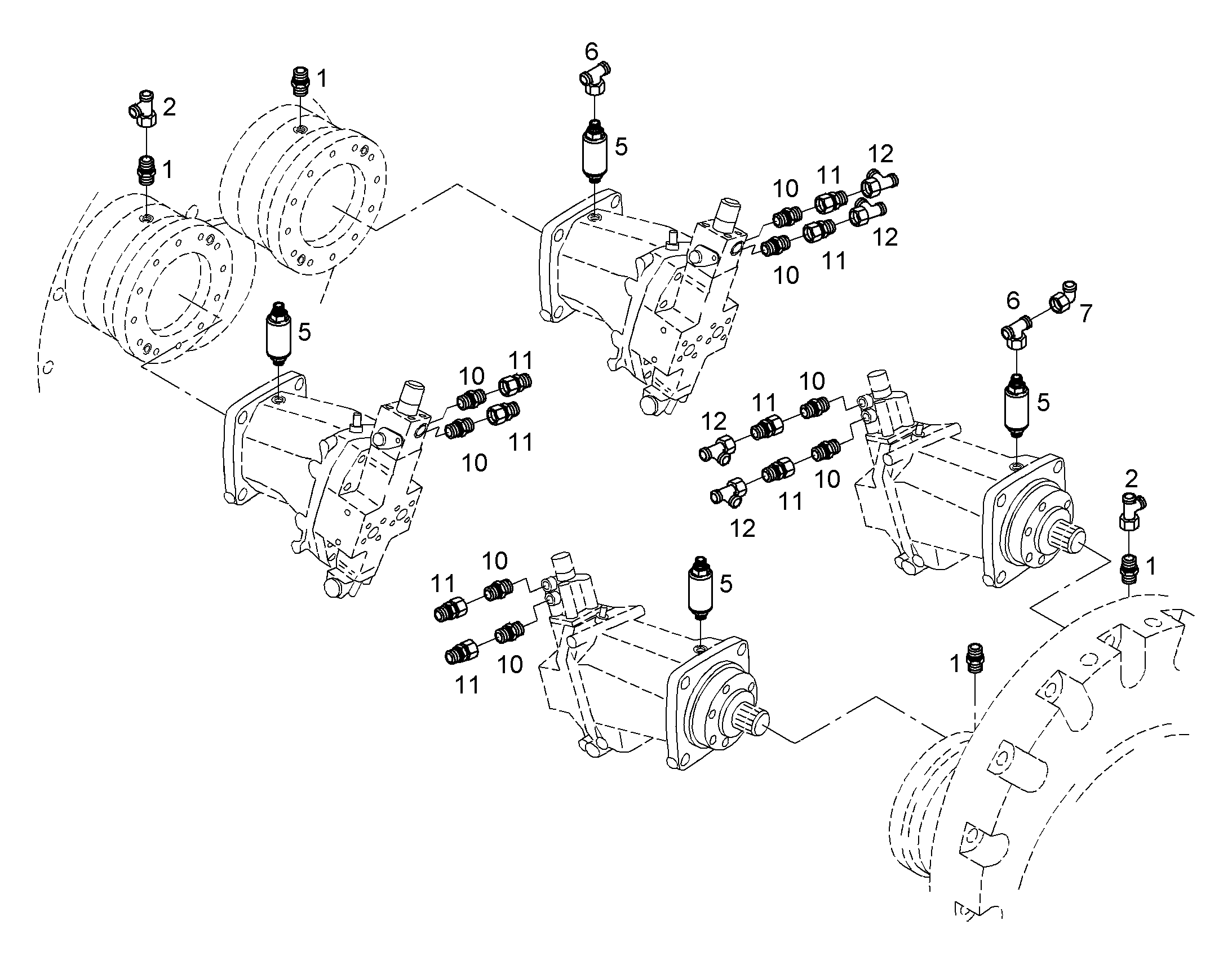 ФИЛЬТР НАПОРНЫЙ 5802443 LIEBHERR