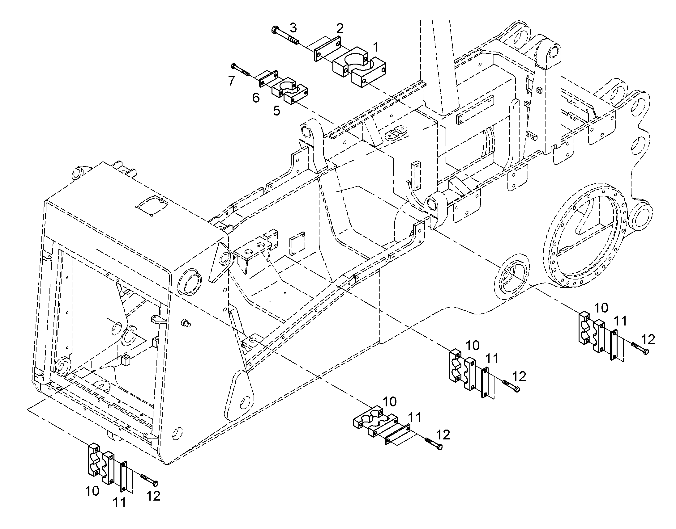 ПЛИТА ПЕРЕКРЫВАЮЩАЯ DP 3 7413941 LIEBHERR