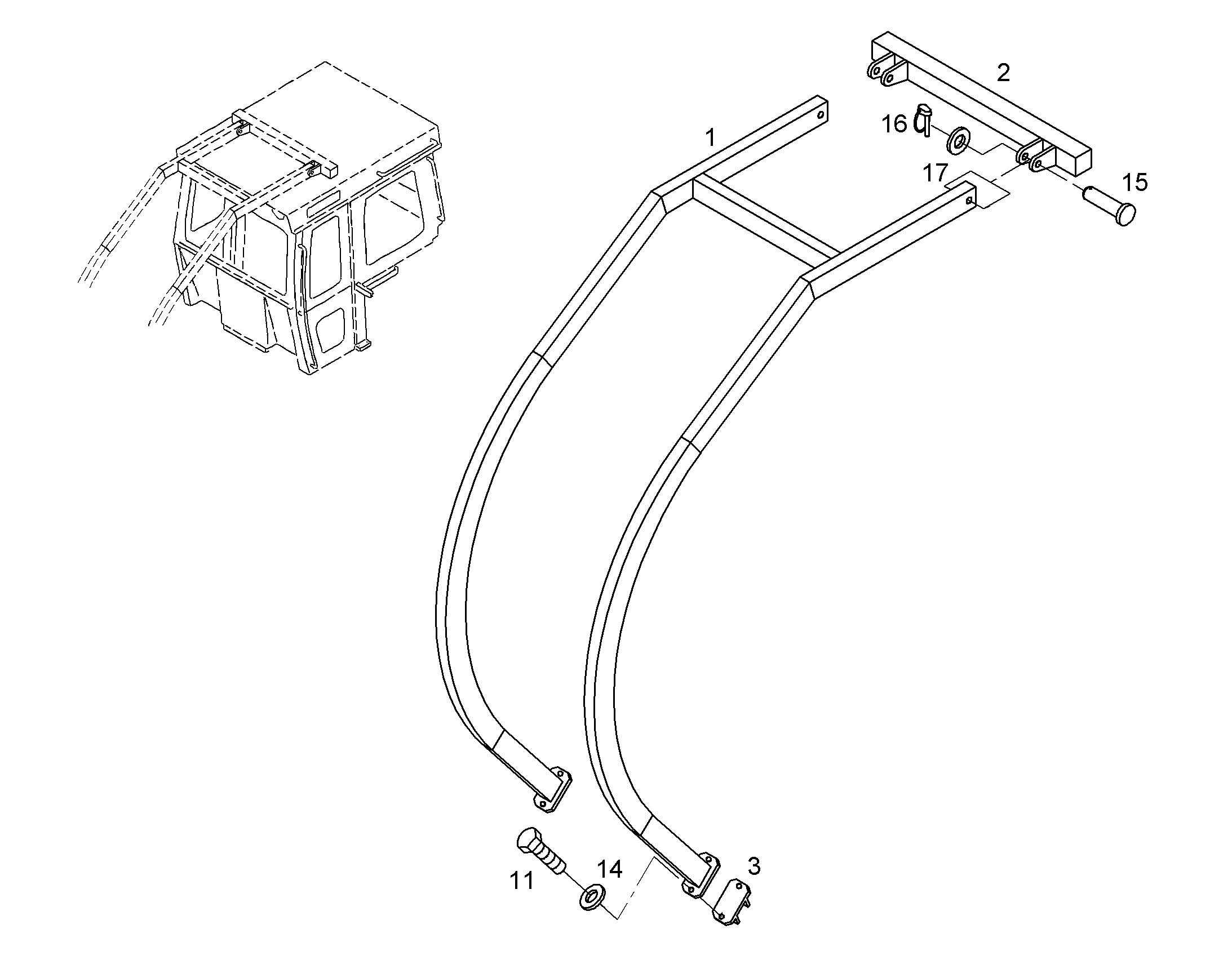 ХОМУТ ЗАЩИТНЫЙ 9799402 LIEBHERR