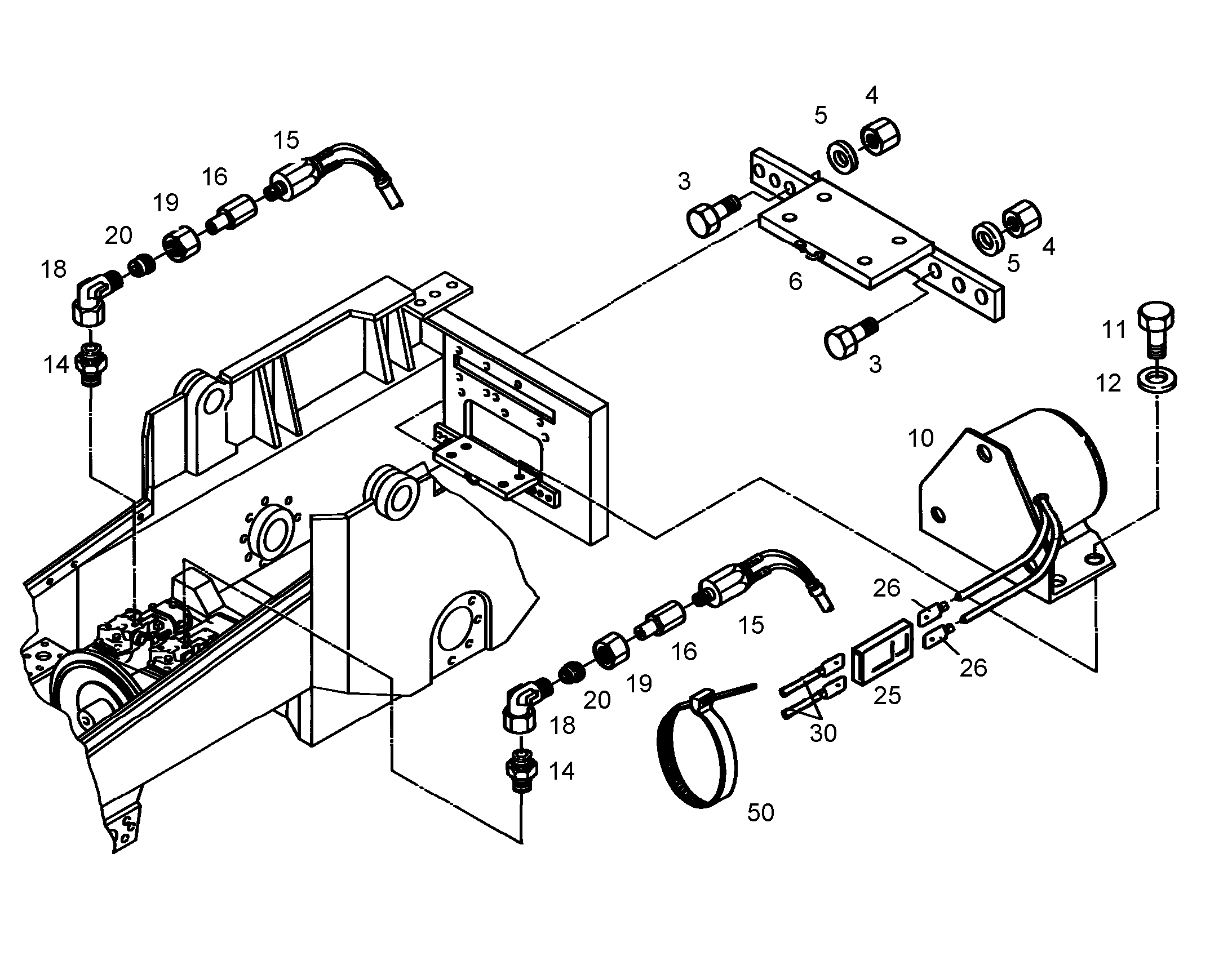 ДОРАБОТКА ПАТРУБКА 9815489 LIEBHERR