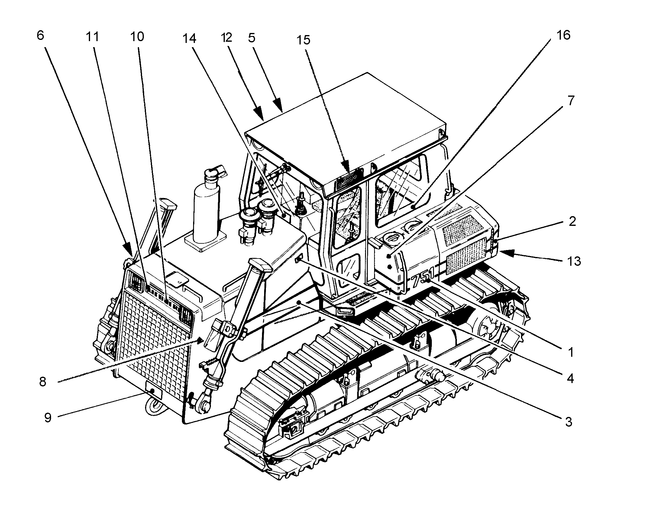 ТАБЛИЧКА БОКОВЫЕ ДВЕРИ 9815134 LIEBHERR
