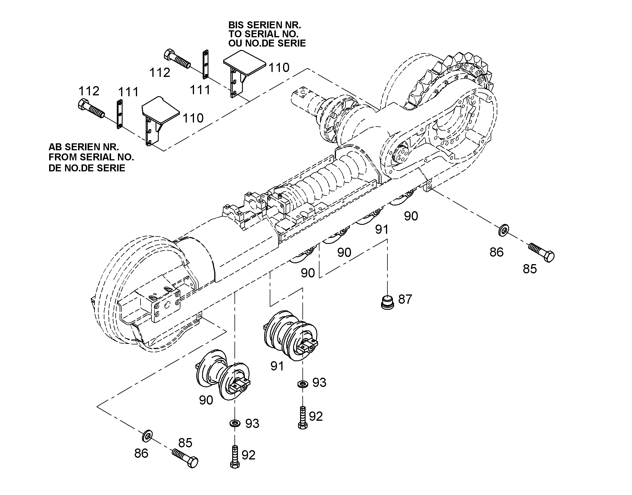 ПЛАНКА 9815138 LIEBHERR