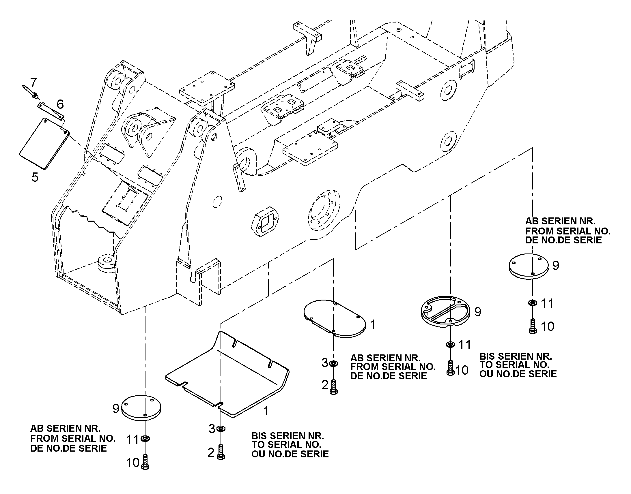 ЗАКЛЕПКА ДЕКОРАТИВНАЯ 4,8X16,3 7414222 LIEBHERR