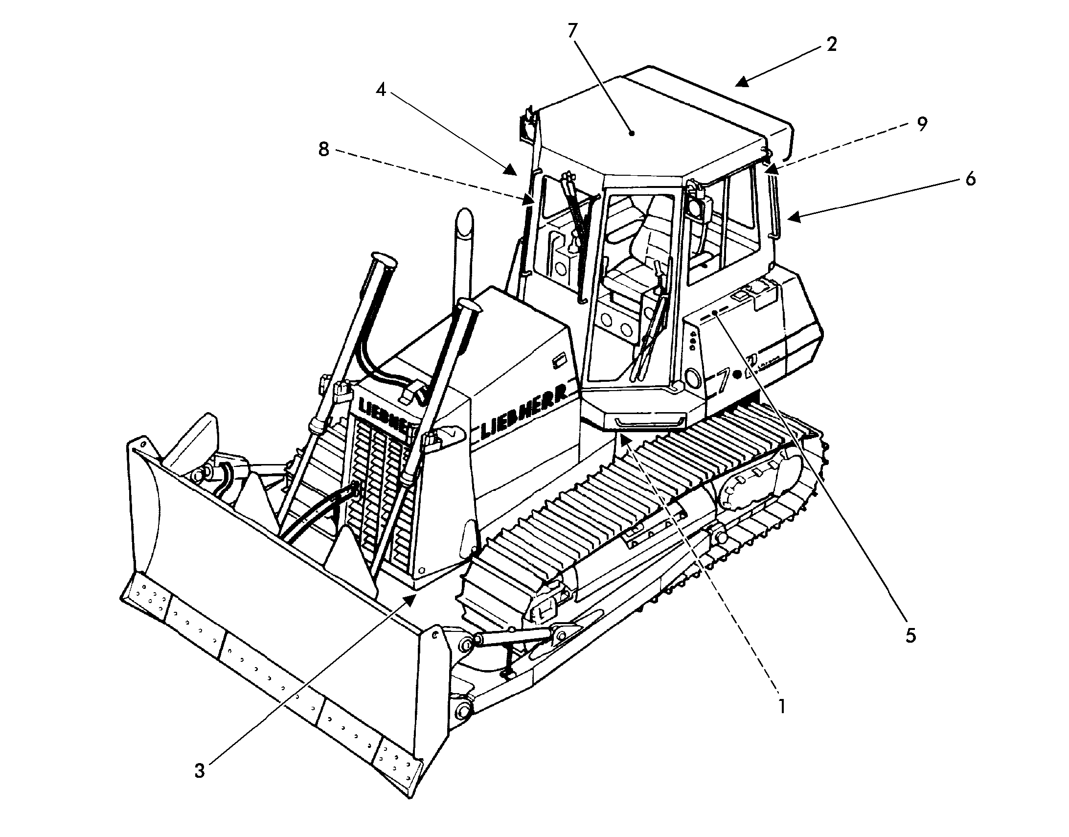 ДОРАБОТКА ПОДНОЖКИ ГИДРОБАКА 9815311 LIEBHERR
