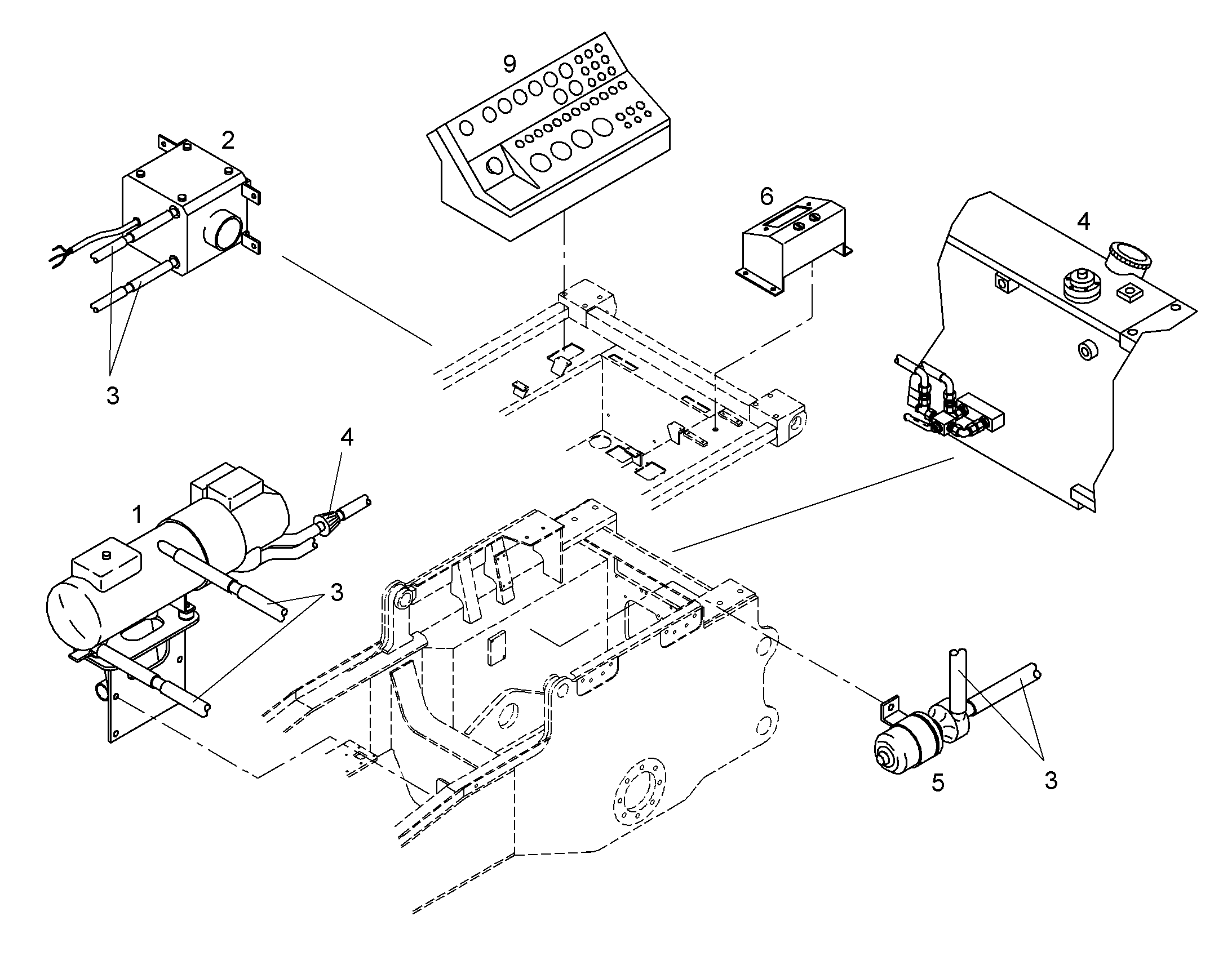 СИСТЕМA ПИТAНИЯ PR742B 9799722 LIEBHERR