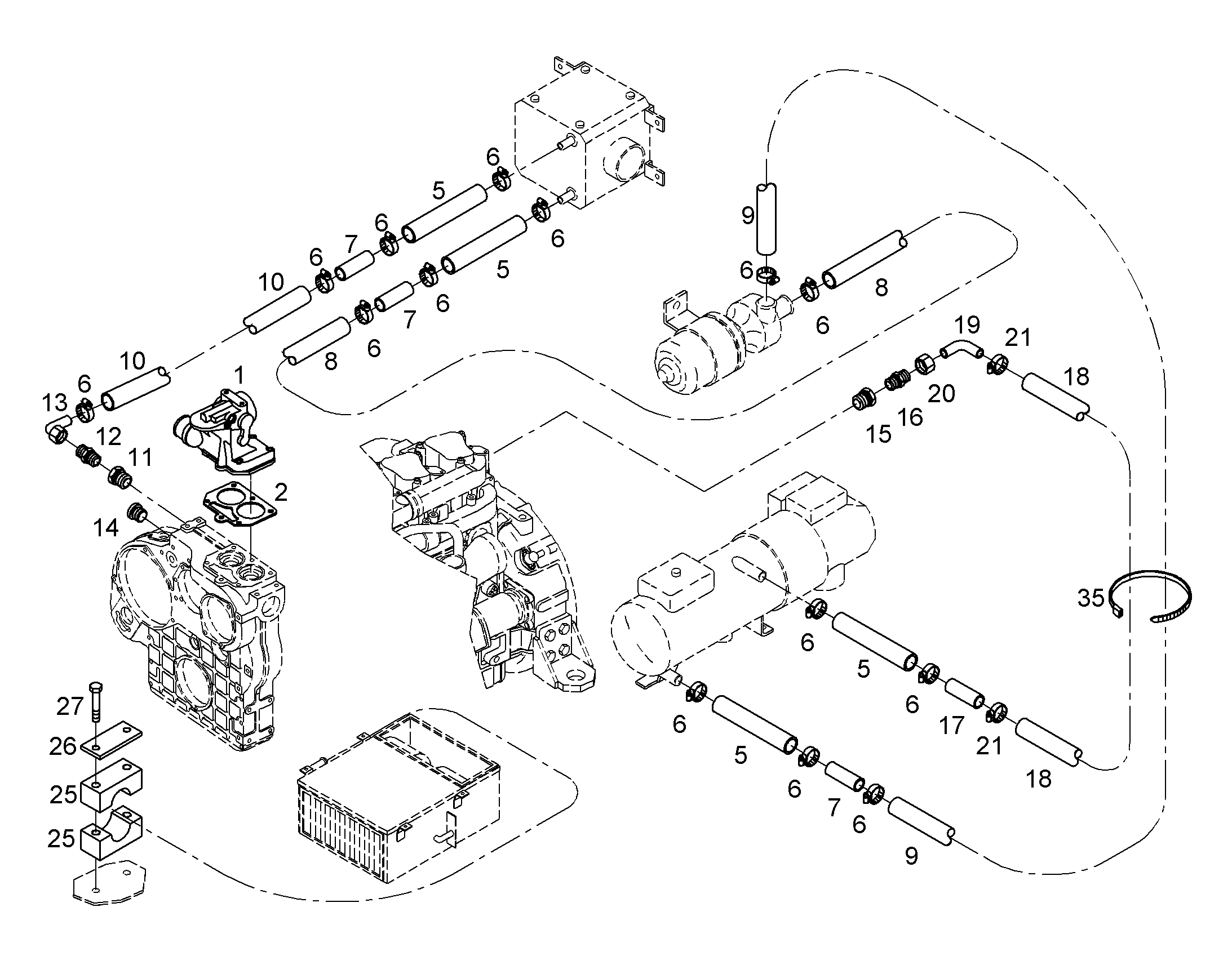 ГАЙКА НАКИДНАЯ M30X1,5 4601229 LIEBHERR