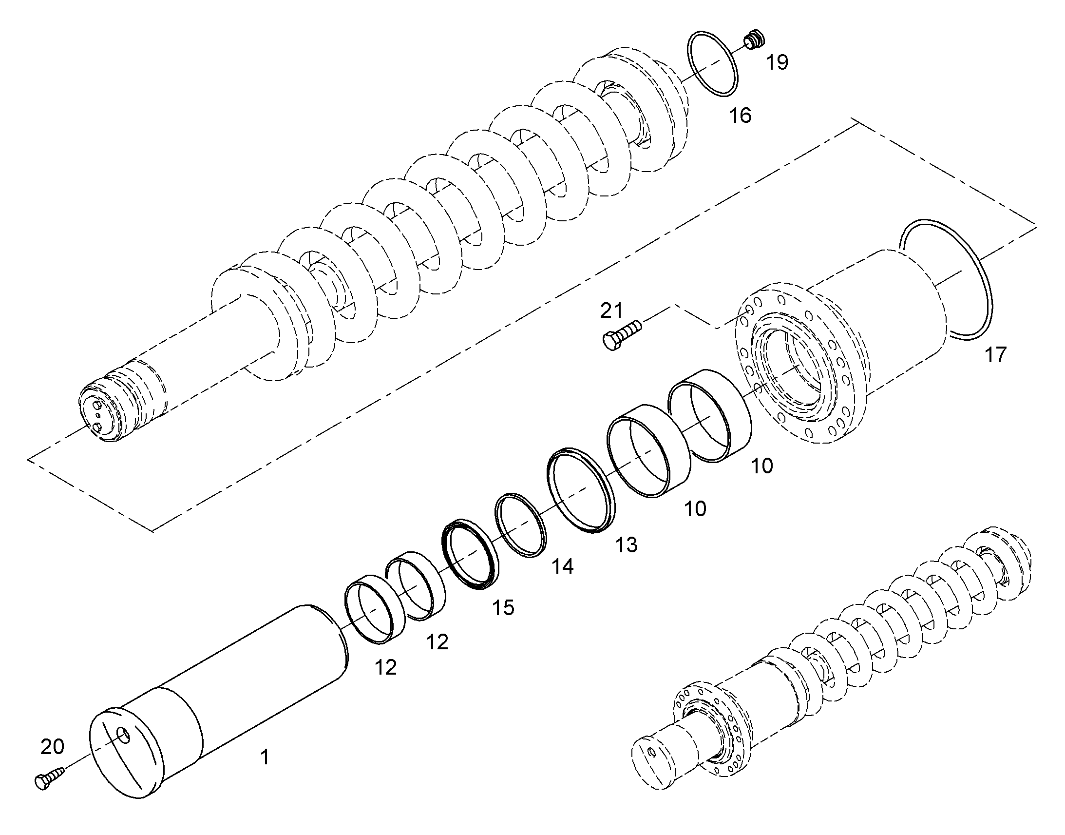 МАСЛОСЪЕМНОЕ КОЛЬЦО 10354633 LIEBHERR