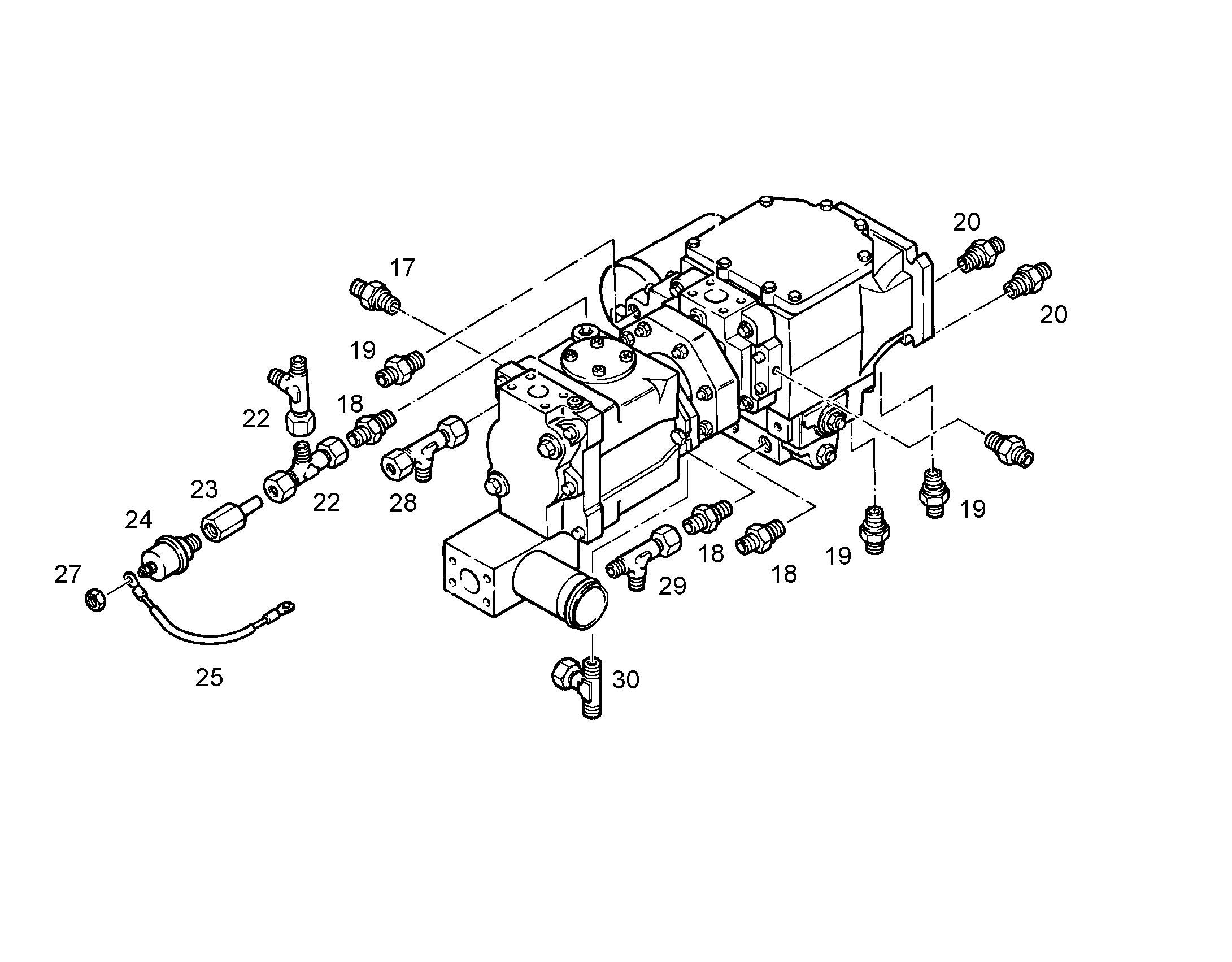 ШЕСТИГРАННАЯ ГАЙКА 7407338 LIEBHERR