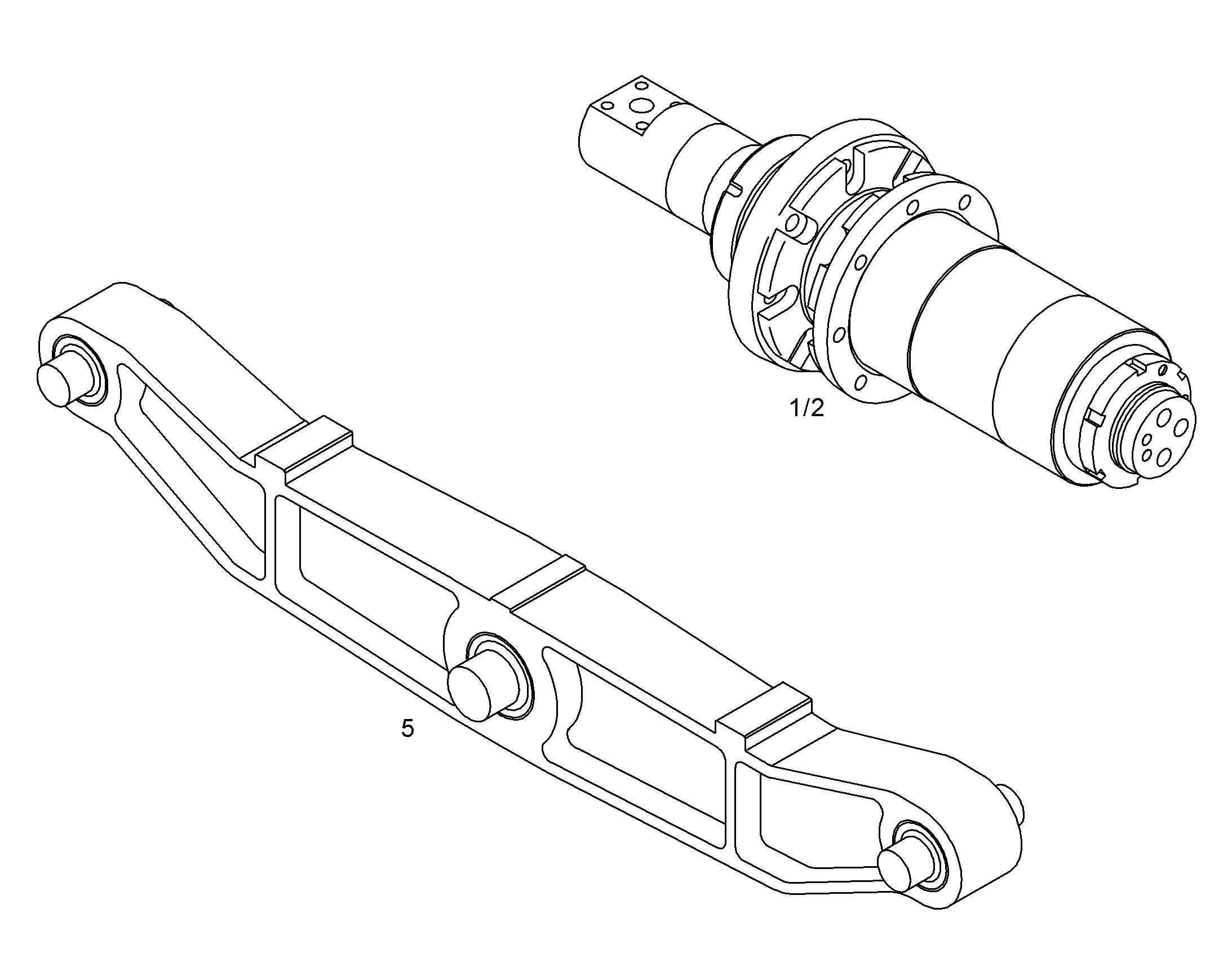 ПРЕДВ. УСТАНОВЛ. ОСЬ 9084327 LIEBHERR