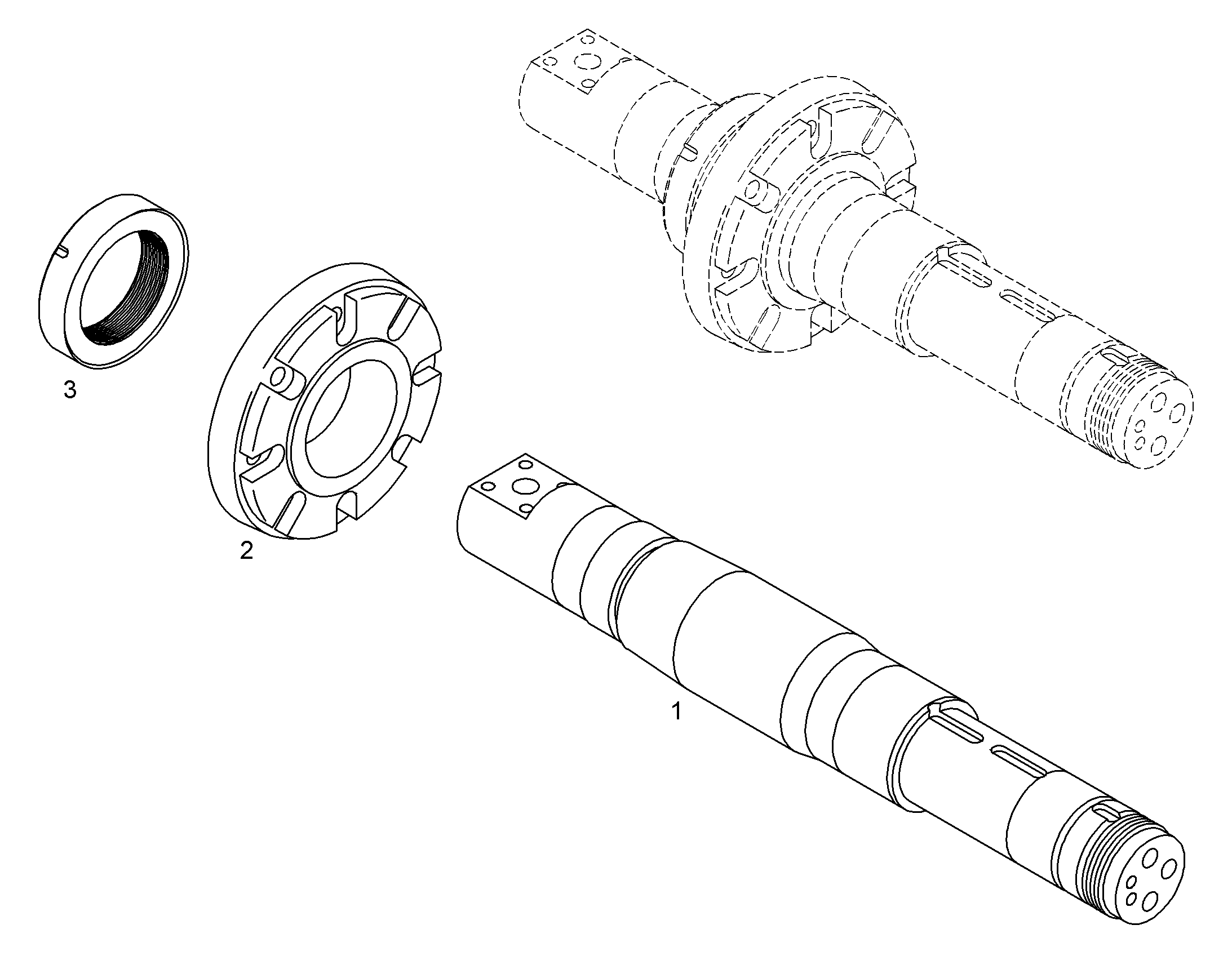 ГАЙКА ШЛИЦЕВАЯ 9049269 LIEBHERR