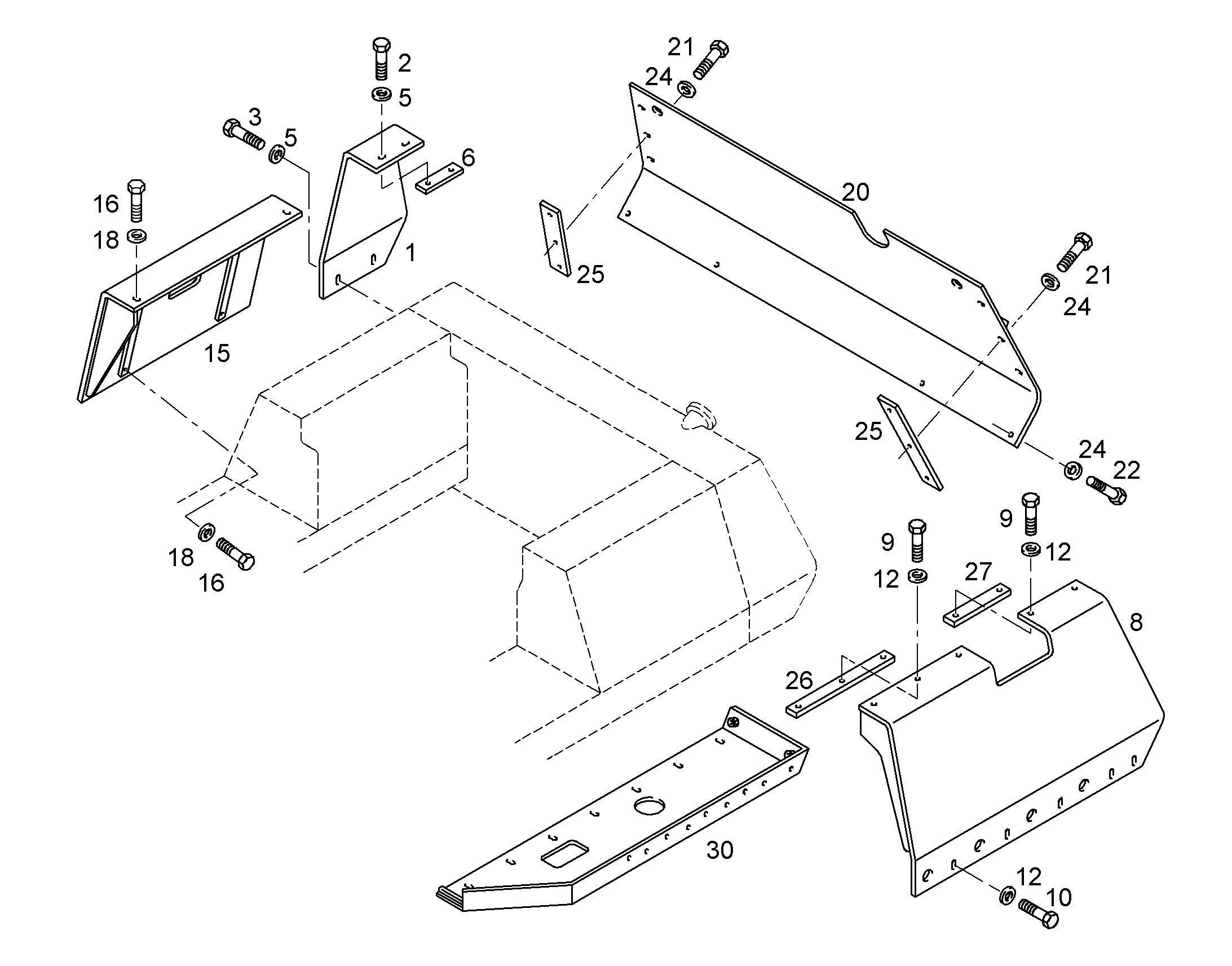 ПЛАНКА 9786795 LIEBHERR