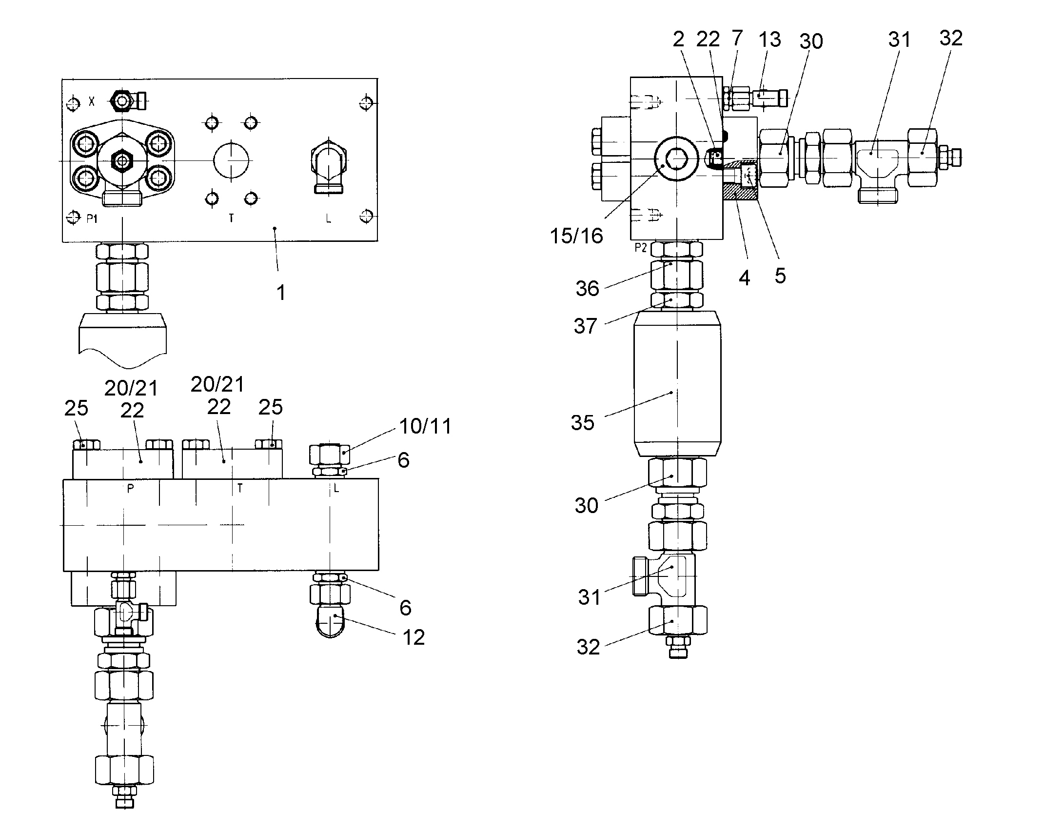 КЛАПАН ОБРАТНЫЙ 7411222 LIEBHERR