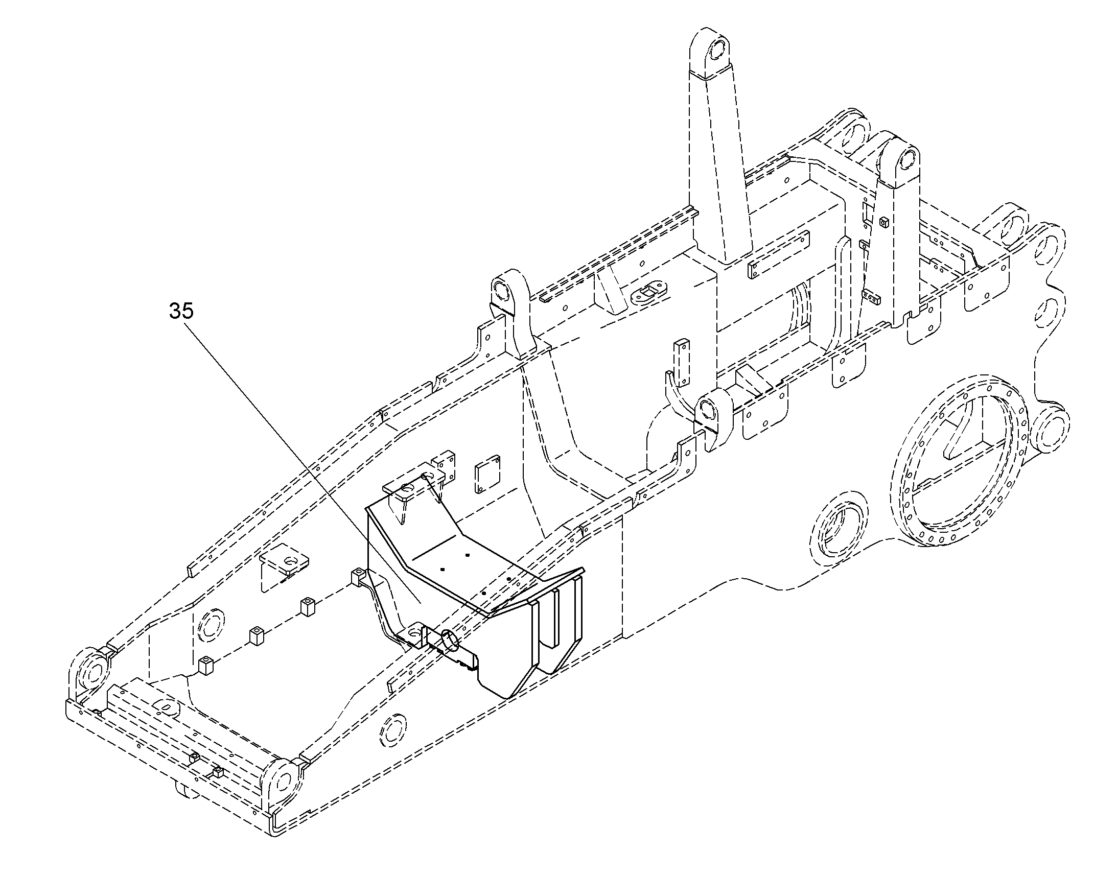 ПОПЕРЕЧИНА 9793280 LIEBHERR