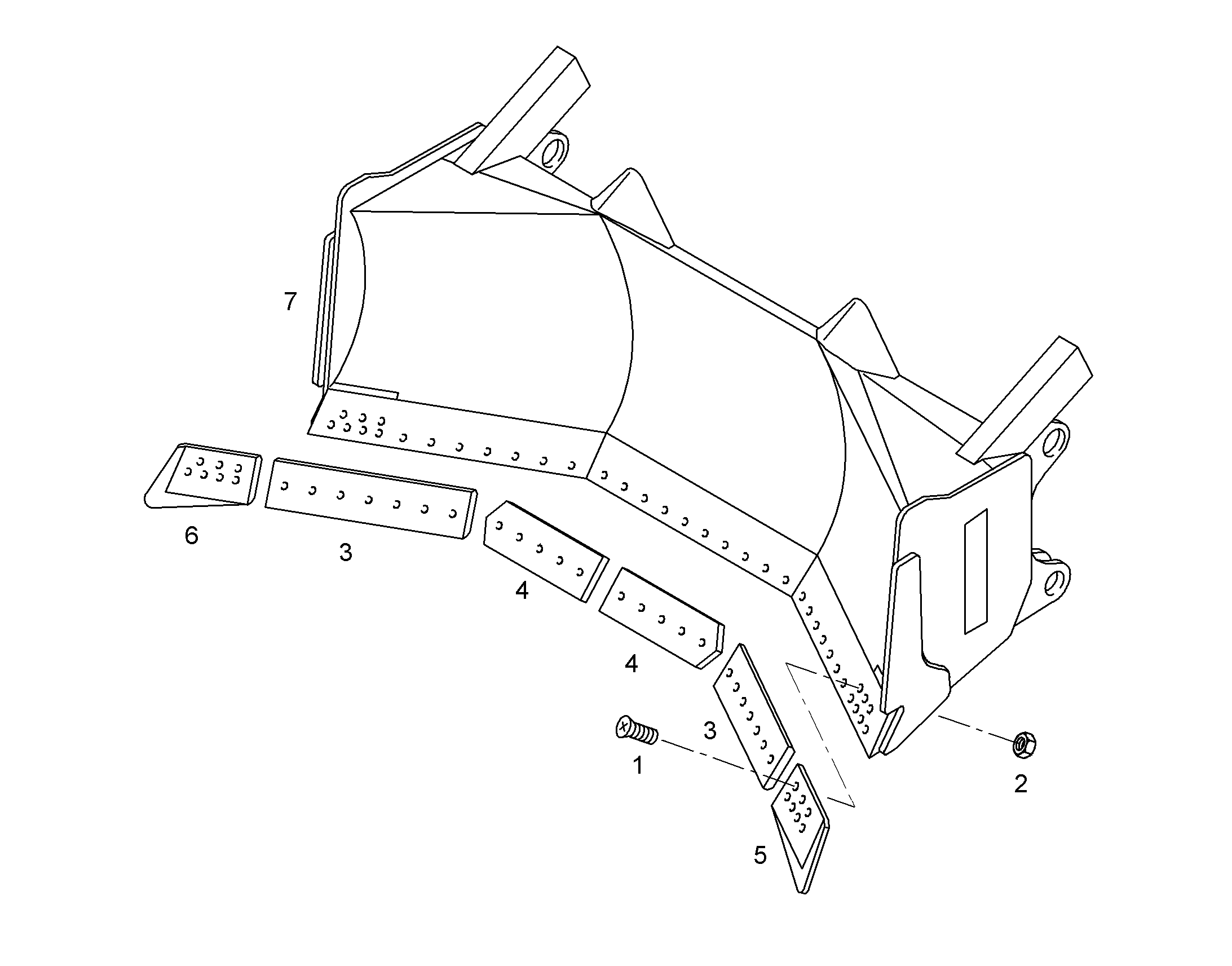 ШЕСТИГРАННАЯ ГАЙКА 7413701 LIEBHERR