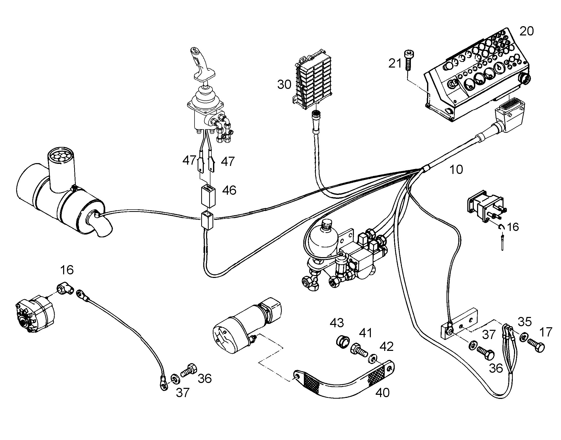 ЭЛЕКТРООБОРУДОВАНИЕ 9403304 LIEBHERR