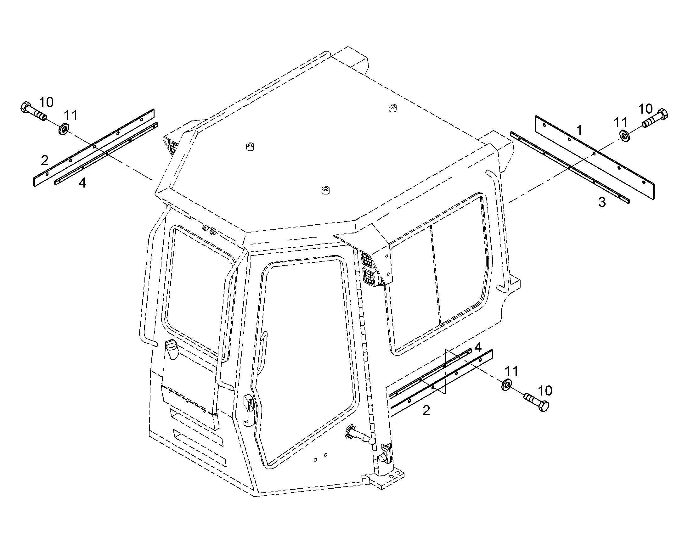 ПЛАНКА 9818145 LIEBHERR