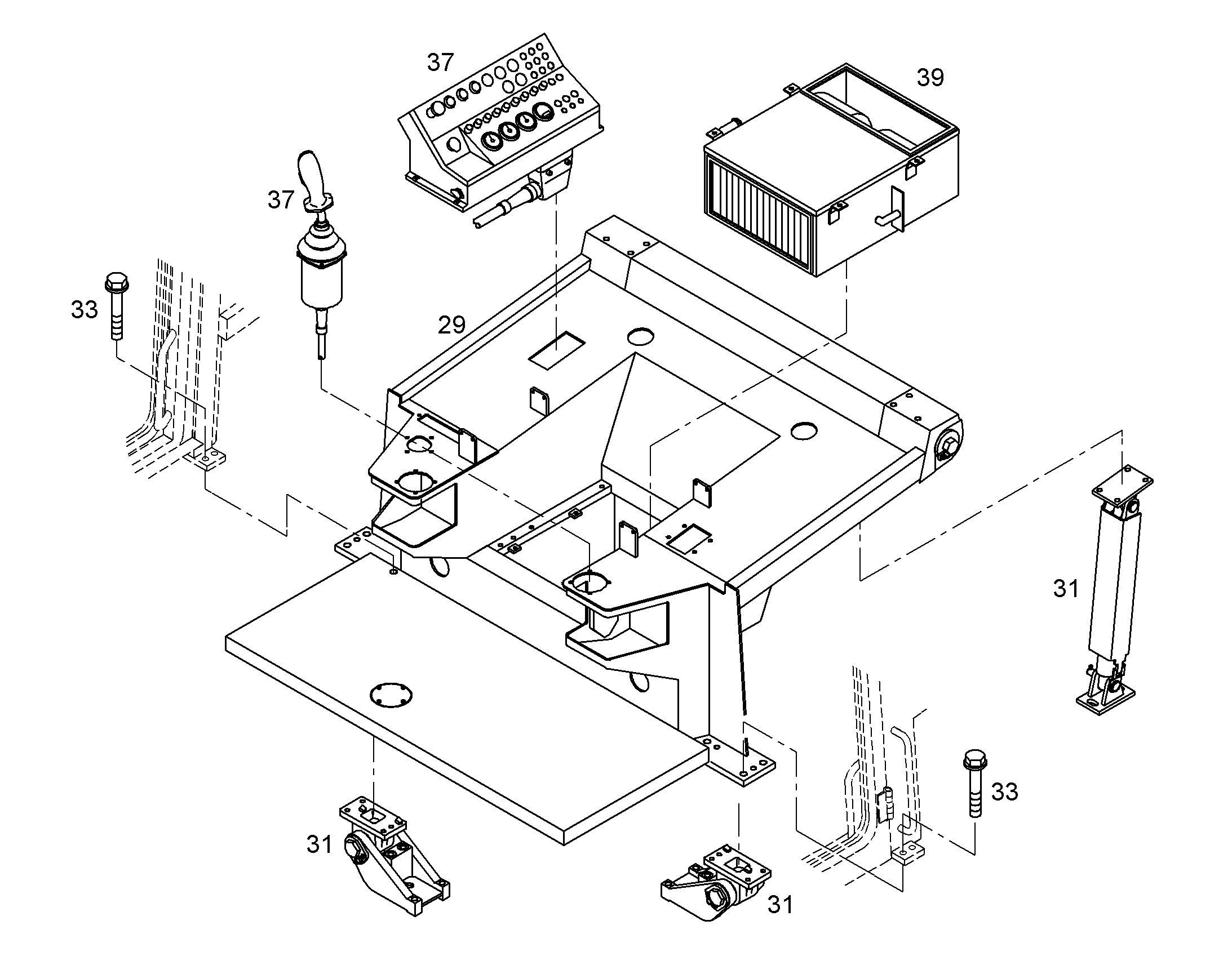 ДЕТАЛИ КРЕПЛЕНИЯ 9817167 LIEBHERR