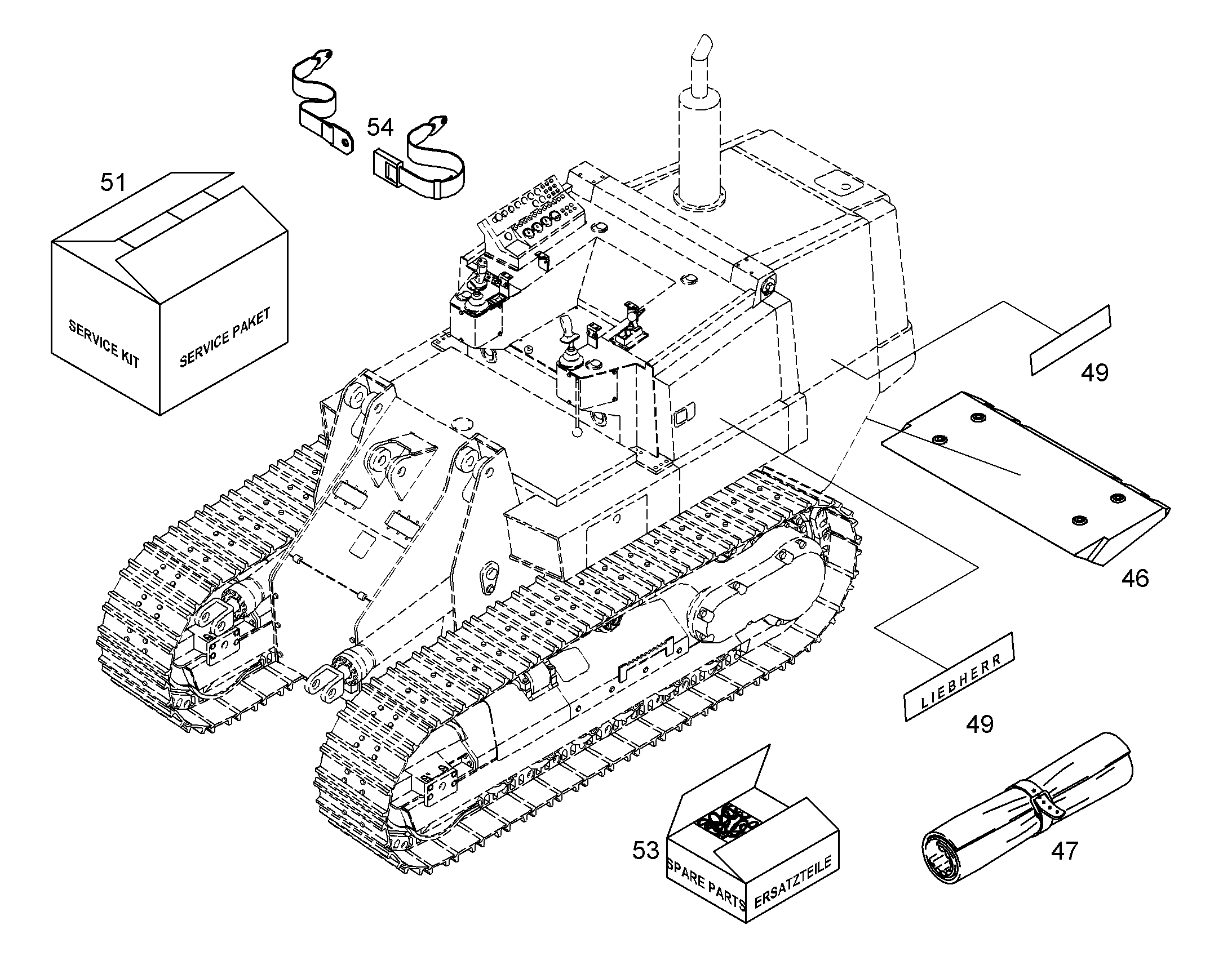 БАЗОВЫЕ ИНСТРУМЕНТЫ 9797231 LIEBHERR