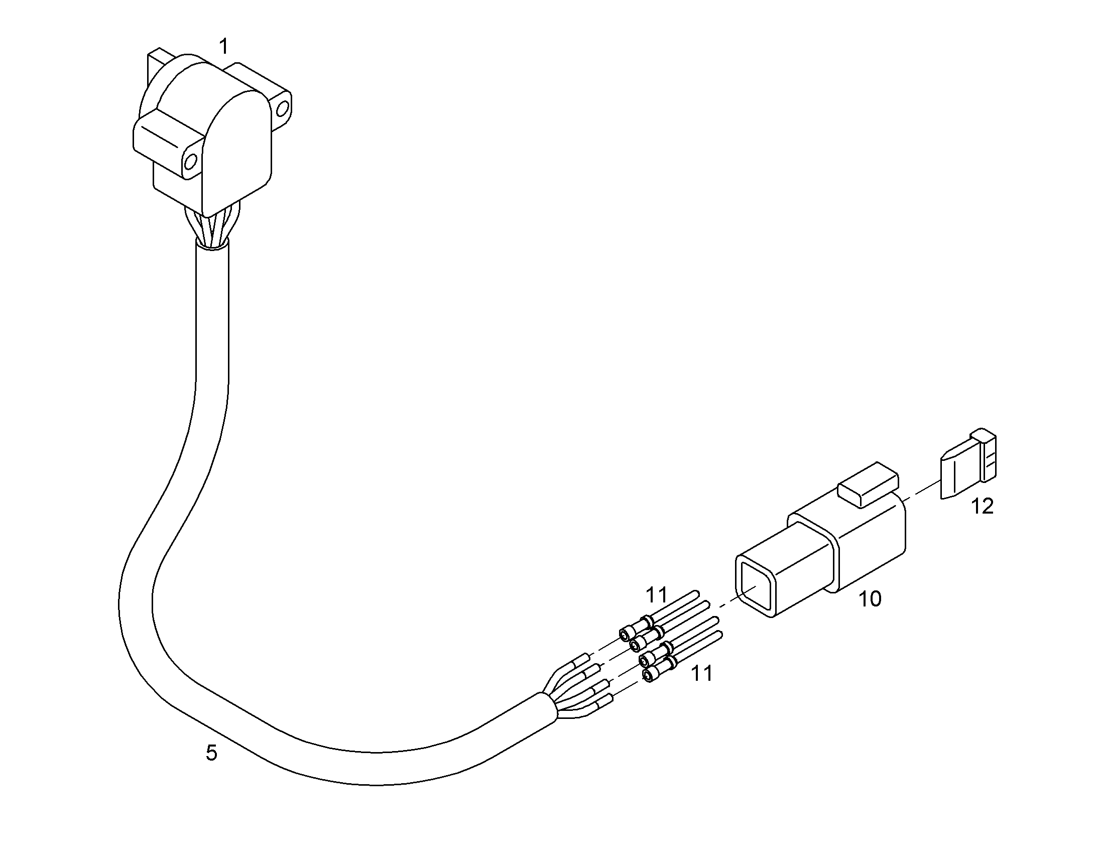 КОННЕКТОР DT 4-POL 13A 6003202 LIEBHERR