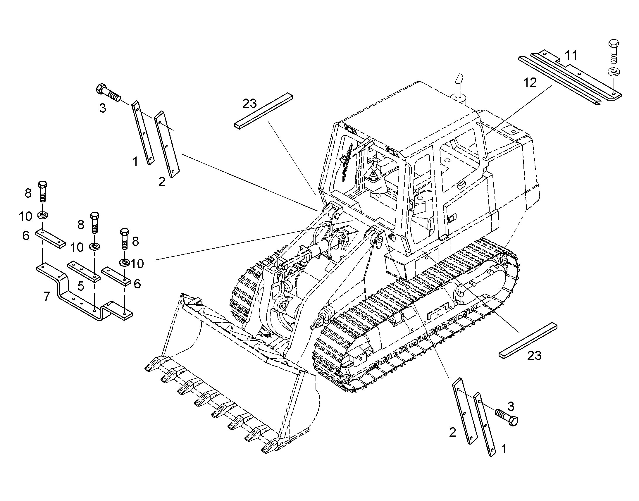 ПЛАНКА 9743276 LIEBHERR