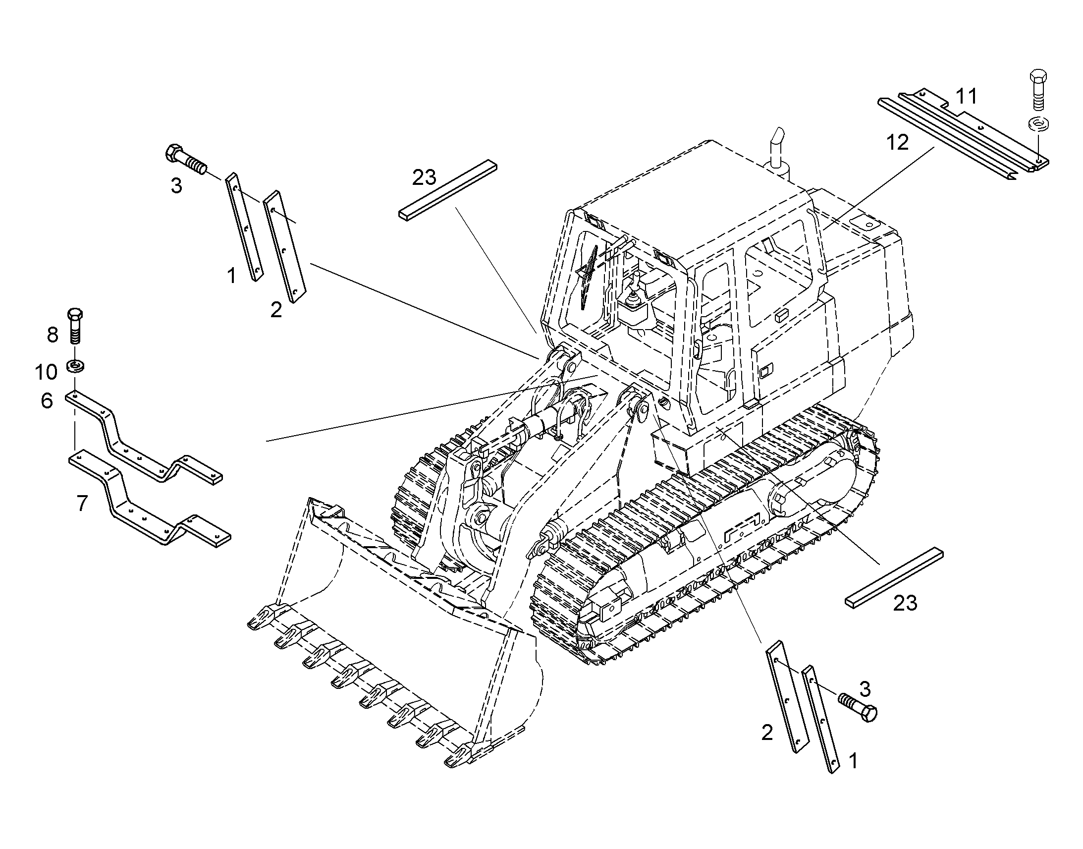 ПЛАНКА 9743171 LIEBHERR