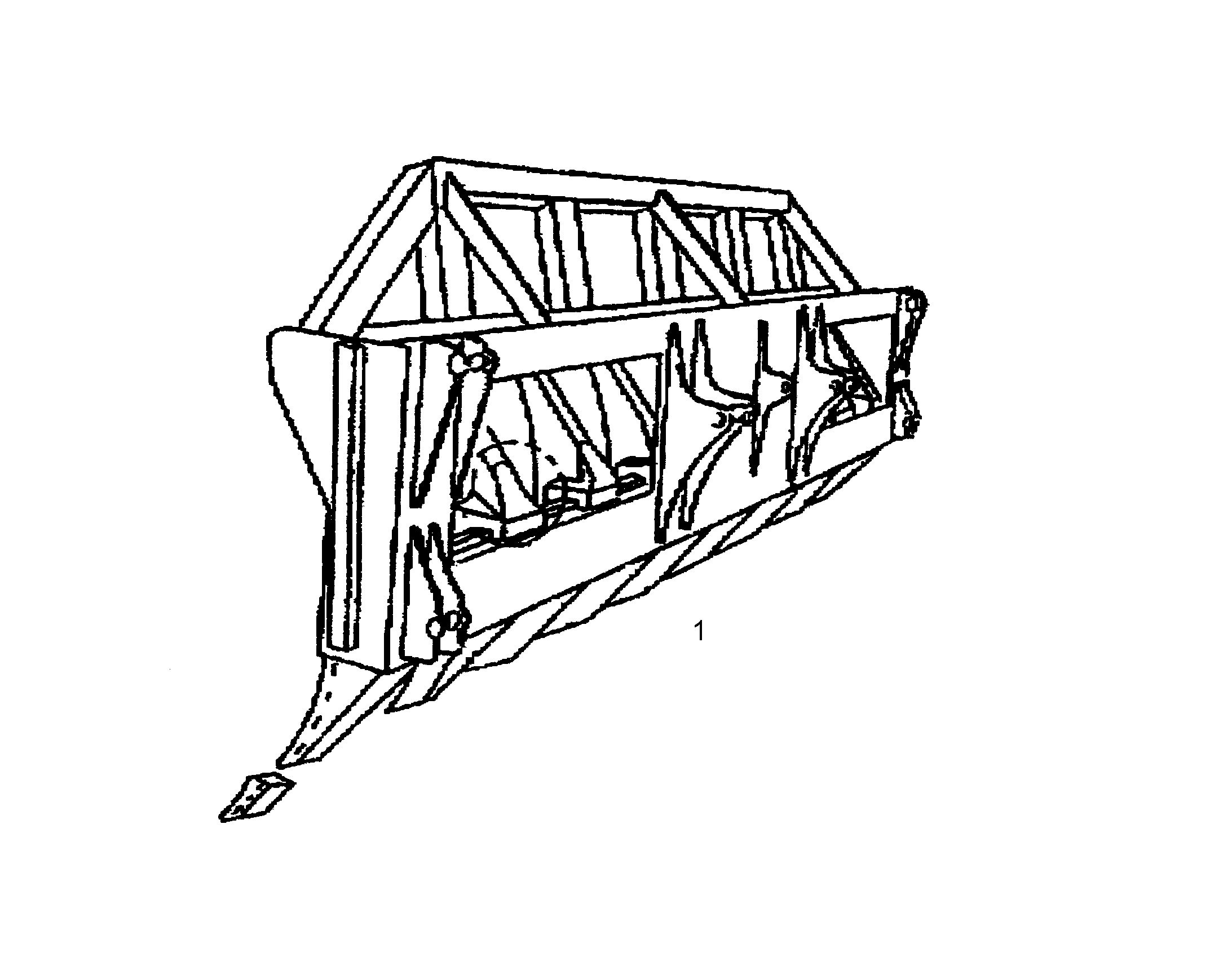 УСИЛЕННЫЙ СКРЕБОК 7414174 LIEBHERR