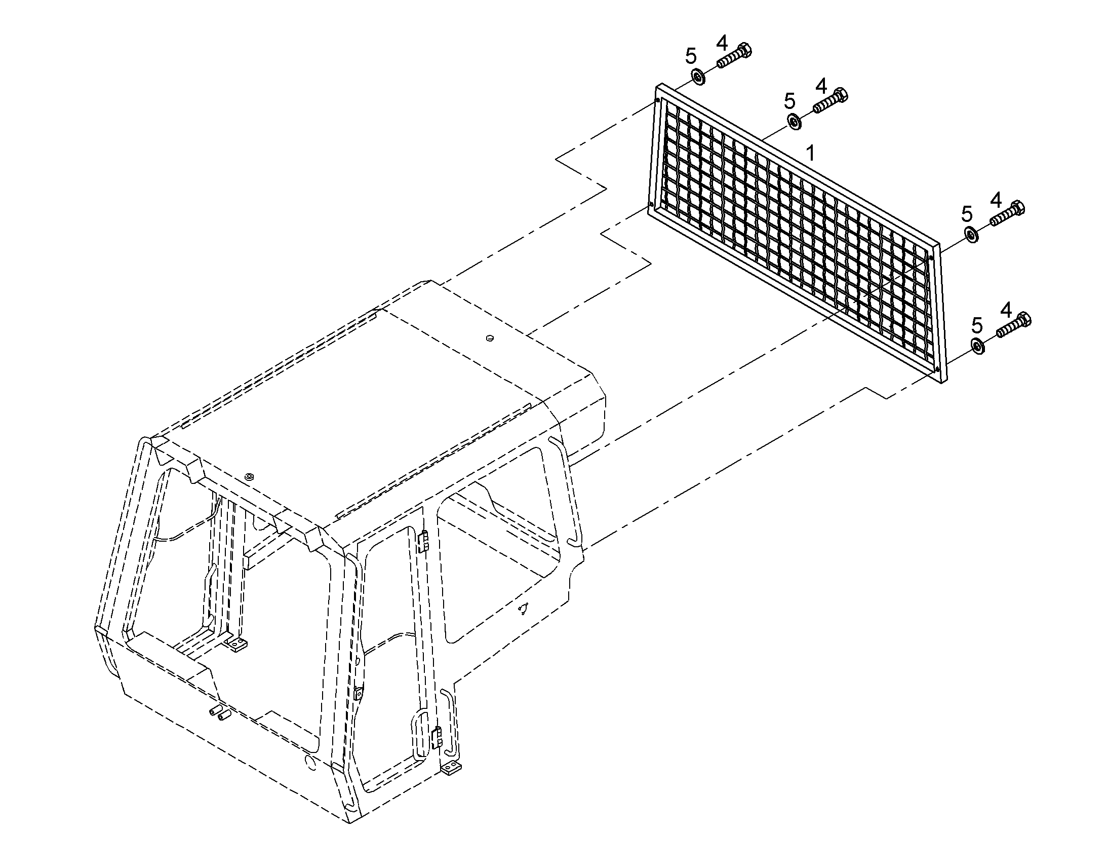 ДОРАБОТКА КАБИНЫ 9817120 LIEBHERR