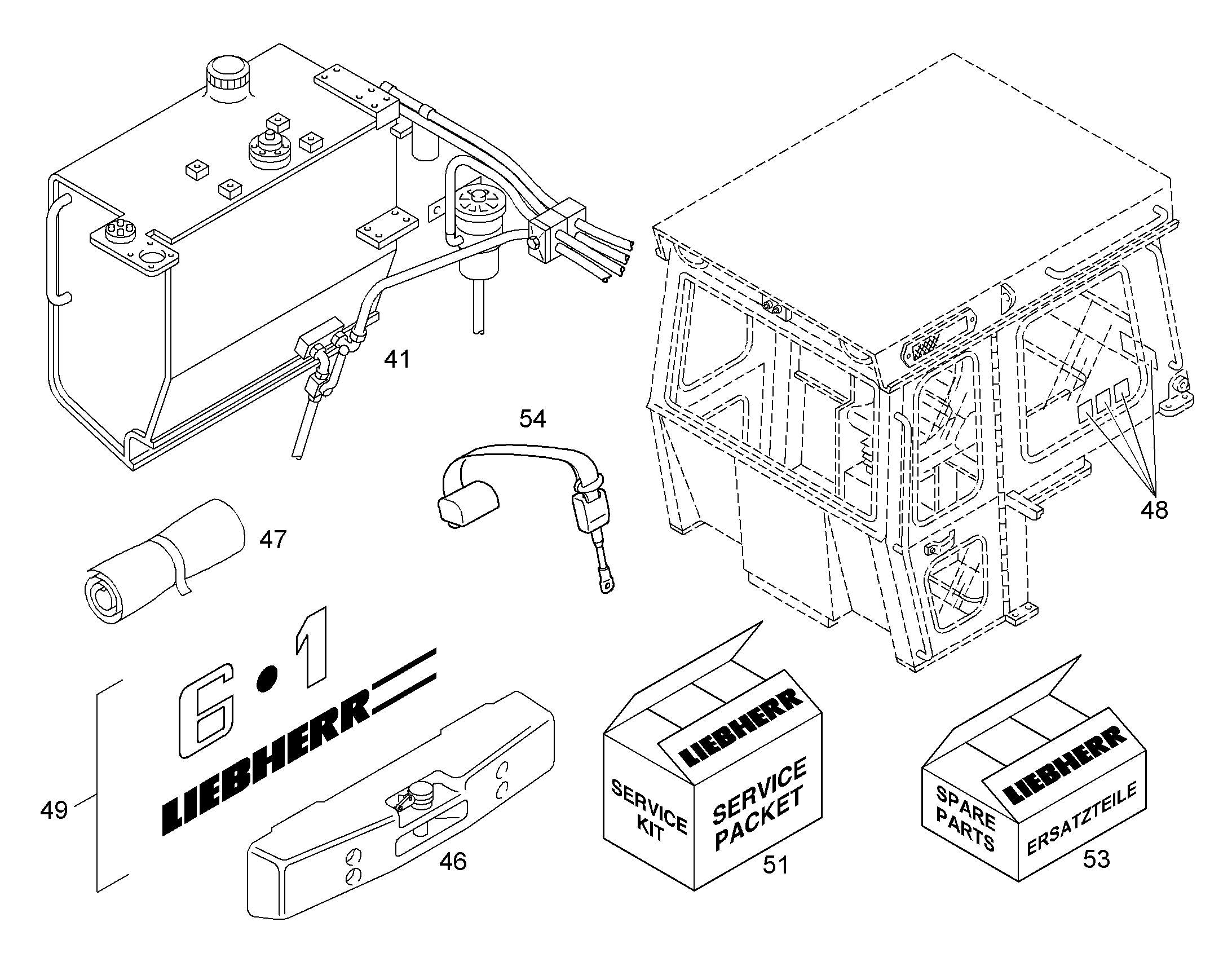 ТАБЛИЧКИ КAБИНЫ ВОДИТЕЛЯ 9796427 LIEBHERR