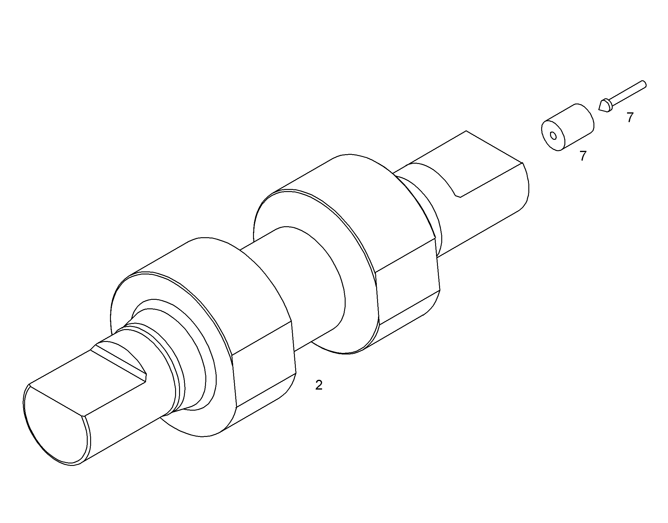 ПРОБКА, КОМПЛЕКТ 7414260 LIEBHERR