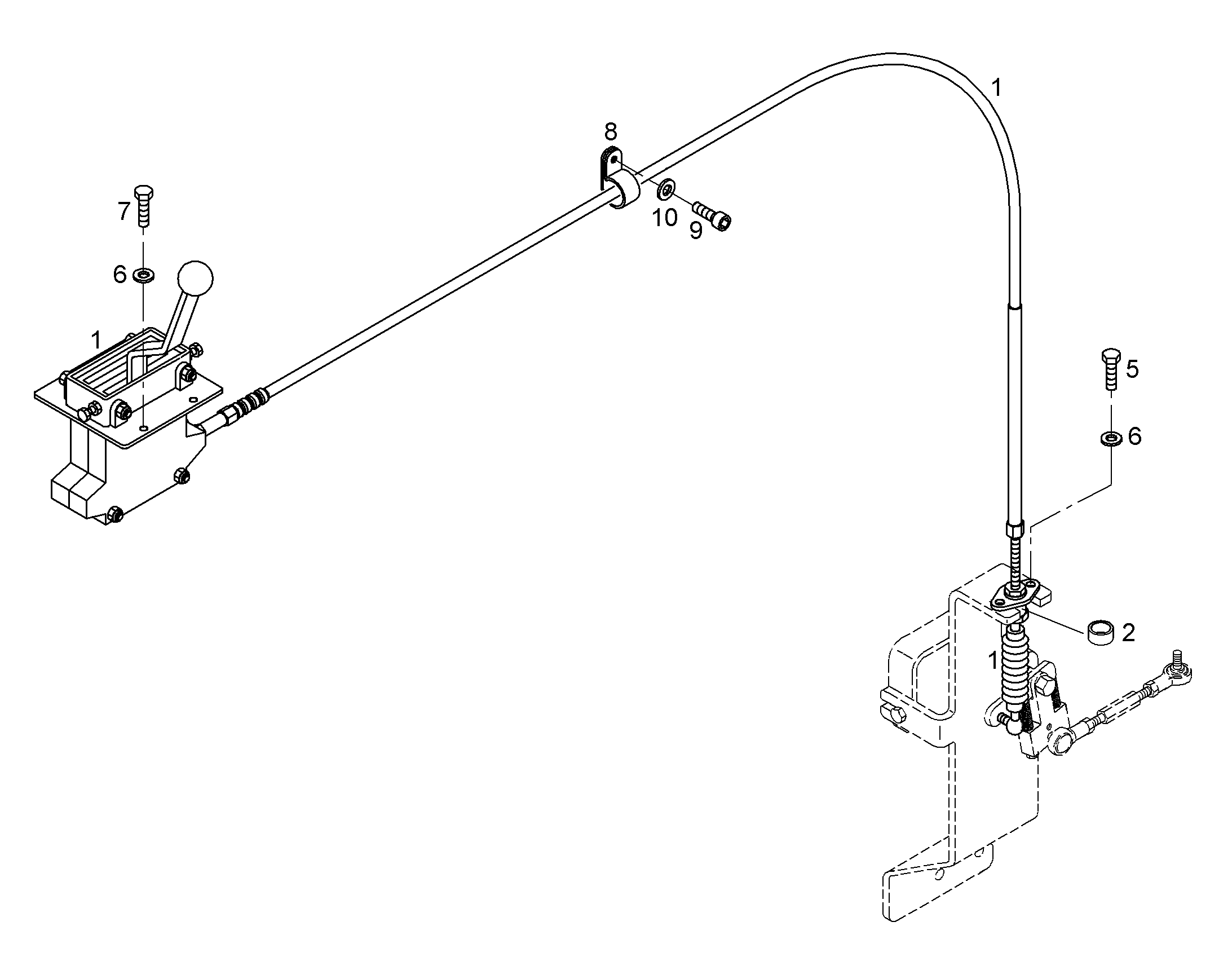ТЕЛЕФЛЕКСОВАЯ УСТАНОВКА 7414918 LIEBHERR